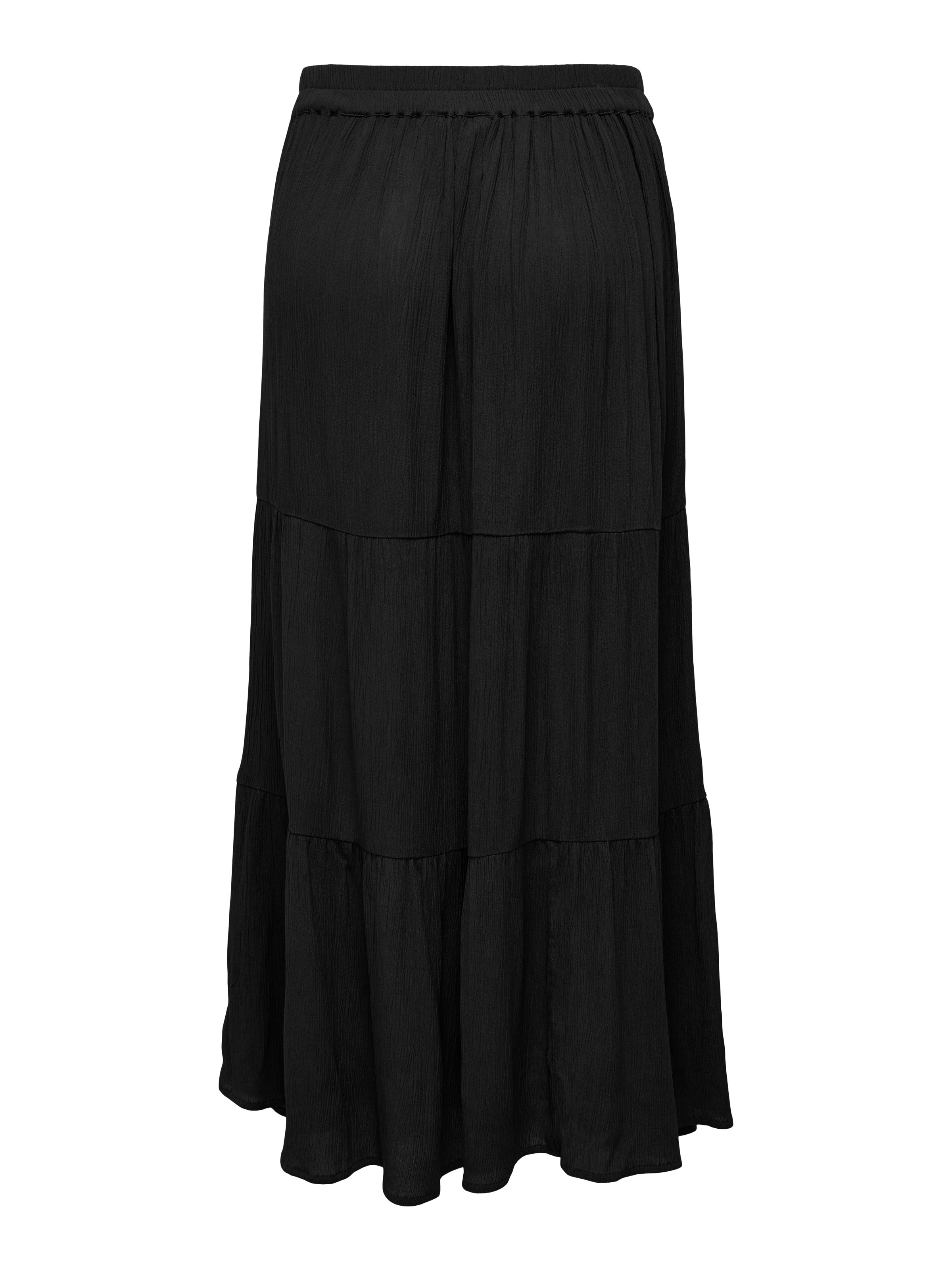 ONLY CARMAKOMA Maxirock "CARMIKKA LONG SKIRT WVN NOOS" mit Volant günstig online kaufen