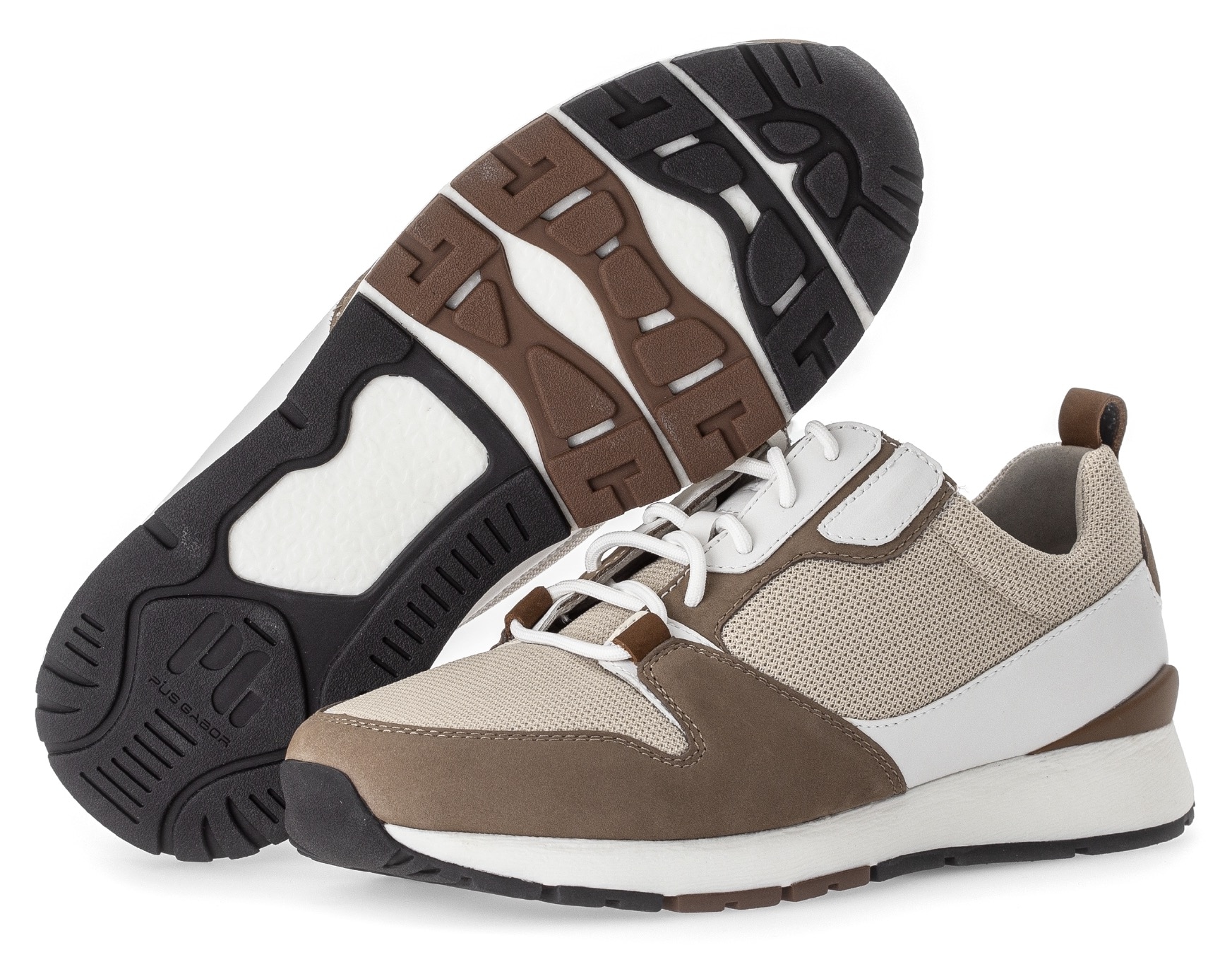 Pius Gabor Sneaker, Freizeitschuh, Halbschuh, Komfortschuh, Schnürer in Weite G