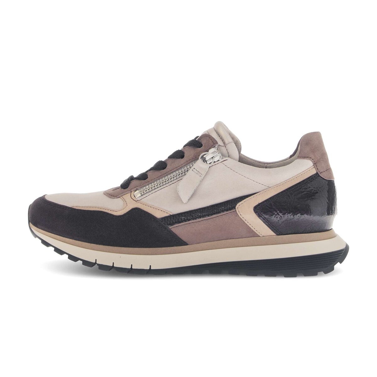 Gabor Sneaker "Sneaker low Materialmix Leder" günstig online kaufen