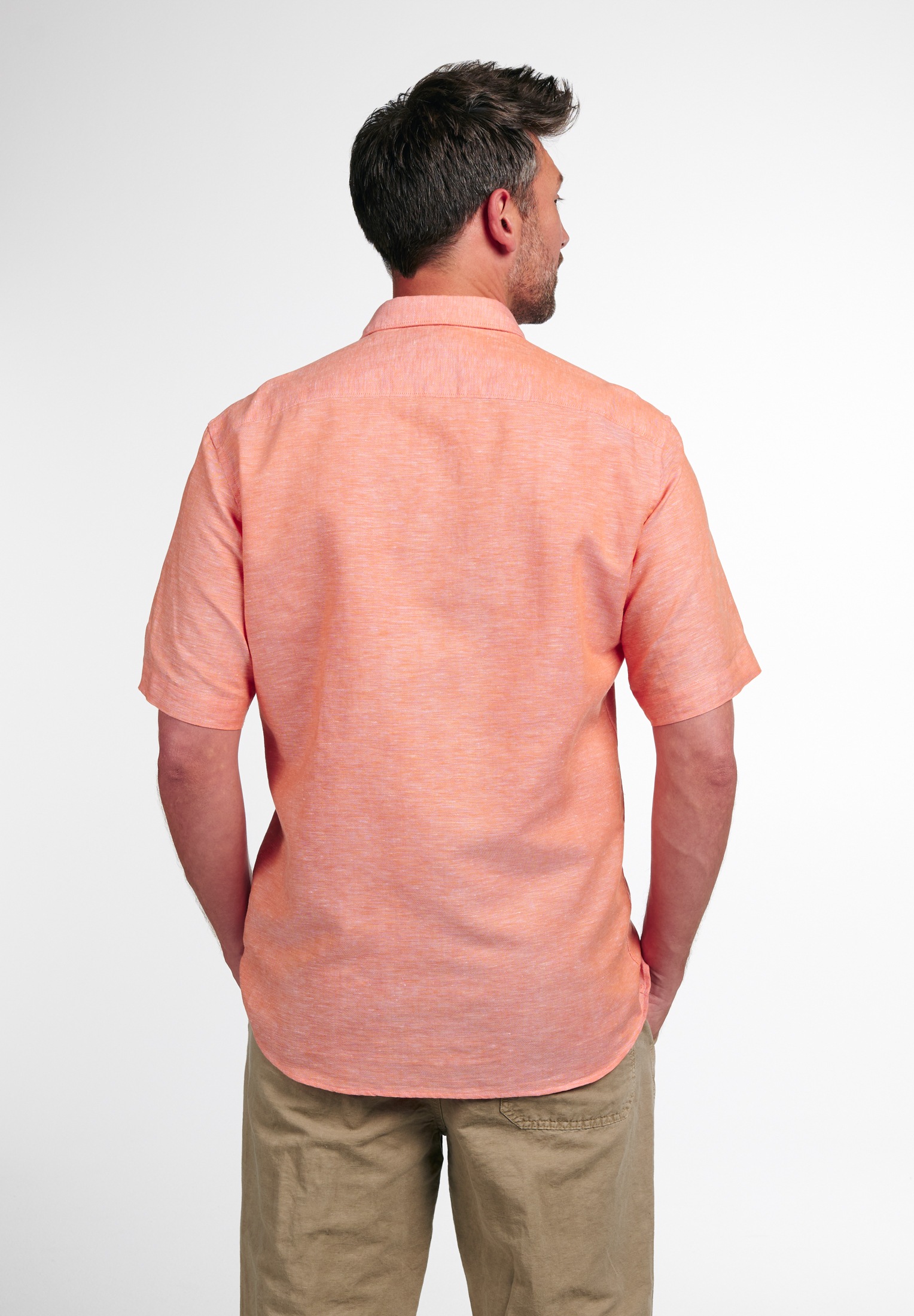 Eterna Kurzarmhemd "REGULAR FIT" EASY IRON (bügelleicht) günstig online kaufen