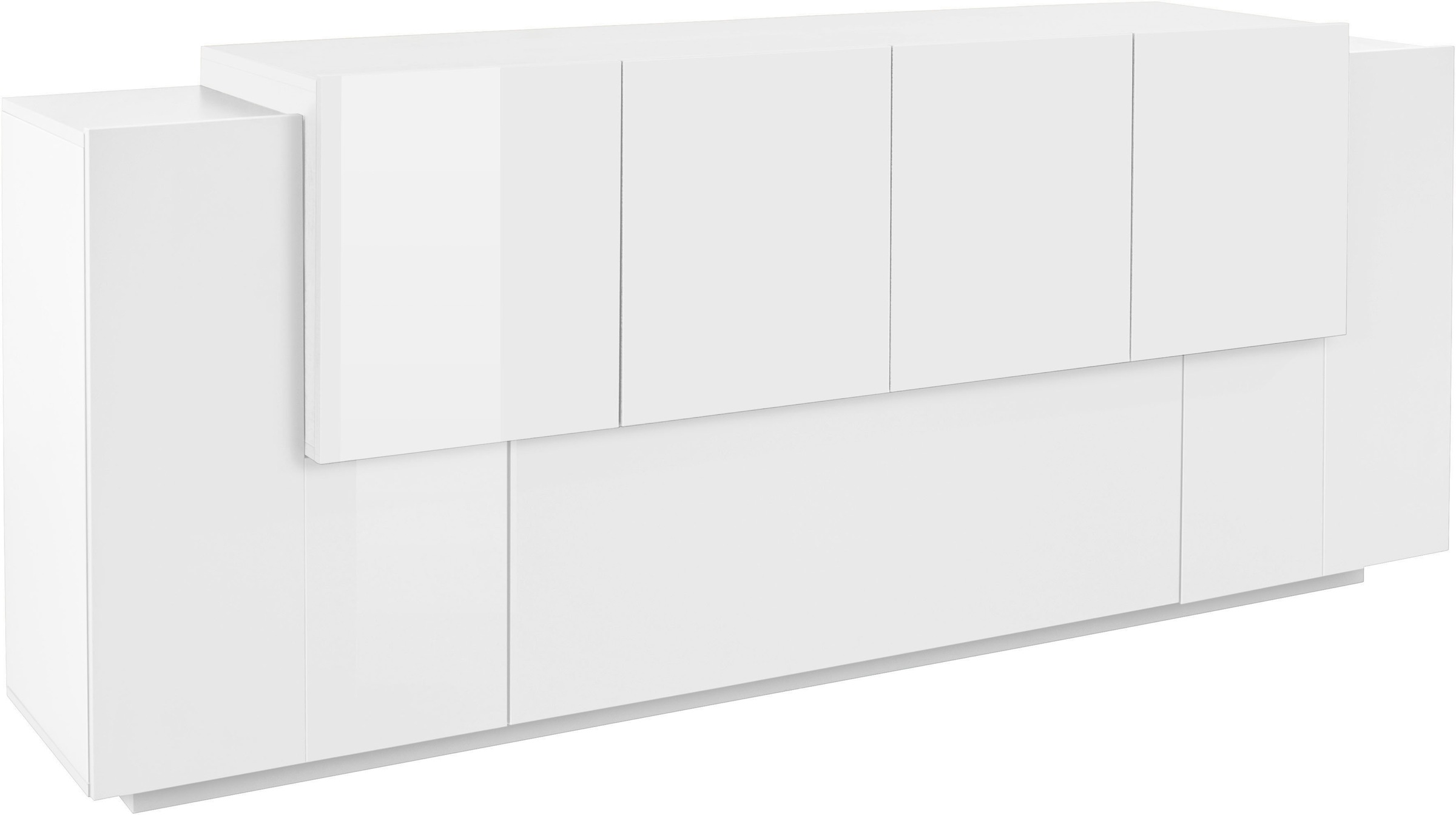Home affaire Sideboard "Coro, Kommode, Schrank, Kredenz, grifflos mit Einle günstig online kaufen