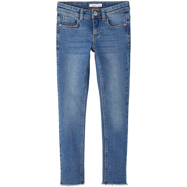 Name It Skinny-fit-Jeans »NKFPOLLY SKINNY JEANS 1191-IO NOOS«, Used-Optik  bestellen | BAUR