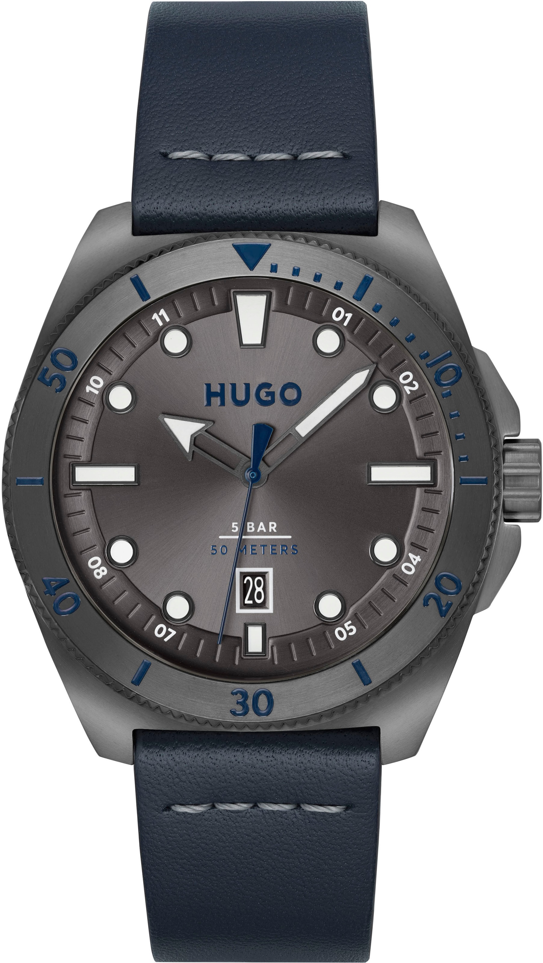 kaufen Quarzuhr 1530302« HUGO | BAUR »#VISIT,