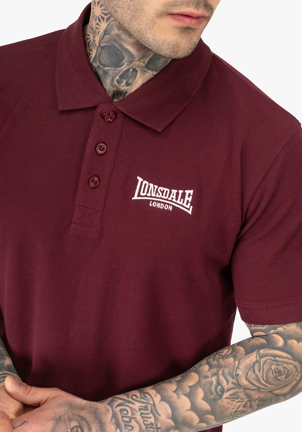 Lonsdale Poloshirt »POLOSHIRT NORMALE PASSFORM DOPPELPACK LINGHOLME«, (Packung, 2 tlg.)
