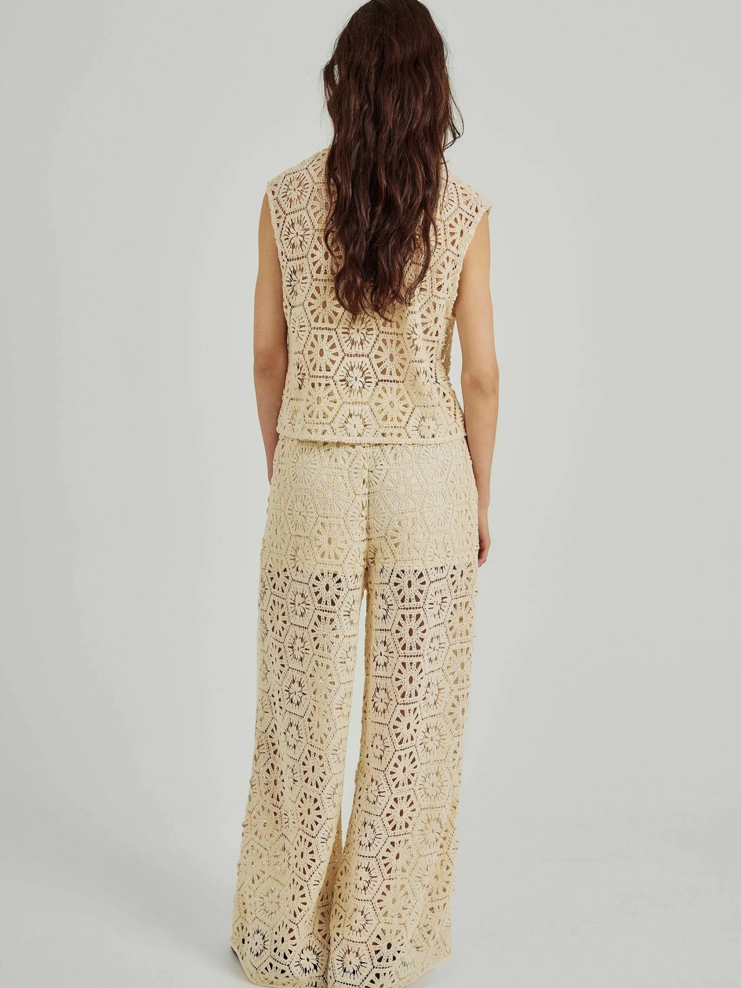 NORR Strickhose »NORR trousers Crochet«