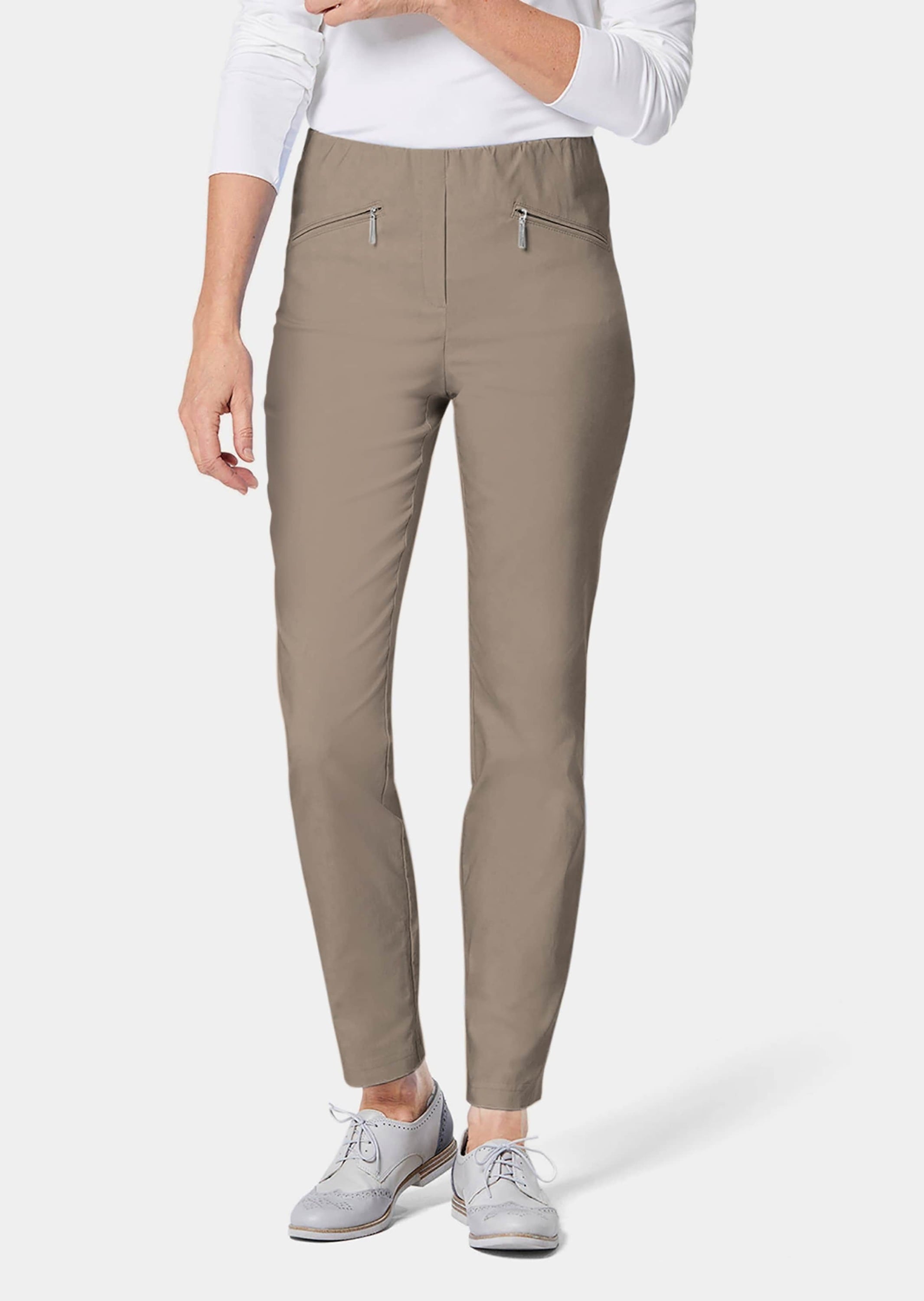 GOLDNER 2-in-1-Hose »Bengalinhose LOUISA Superelastische Hose LOUISA mit Reißverschlusstaschen«