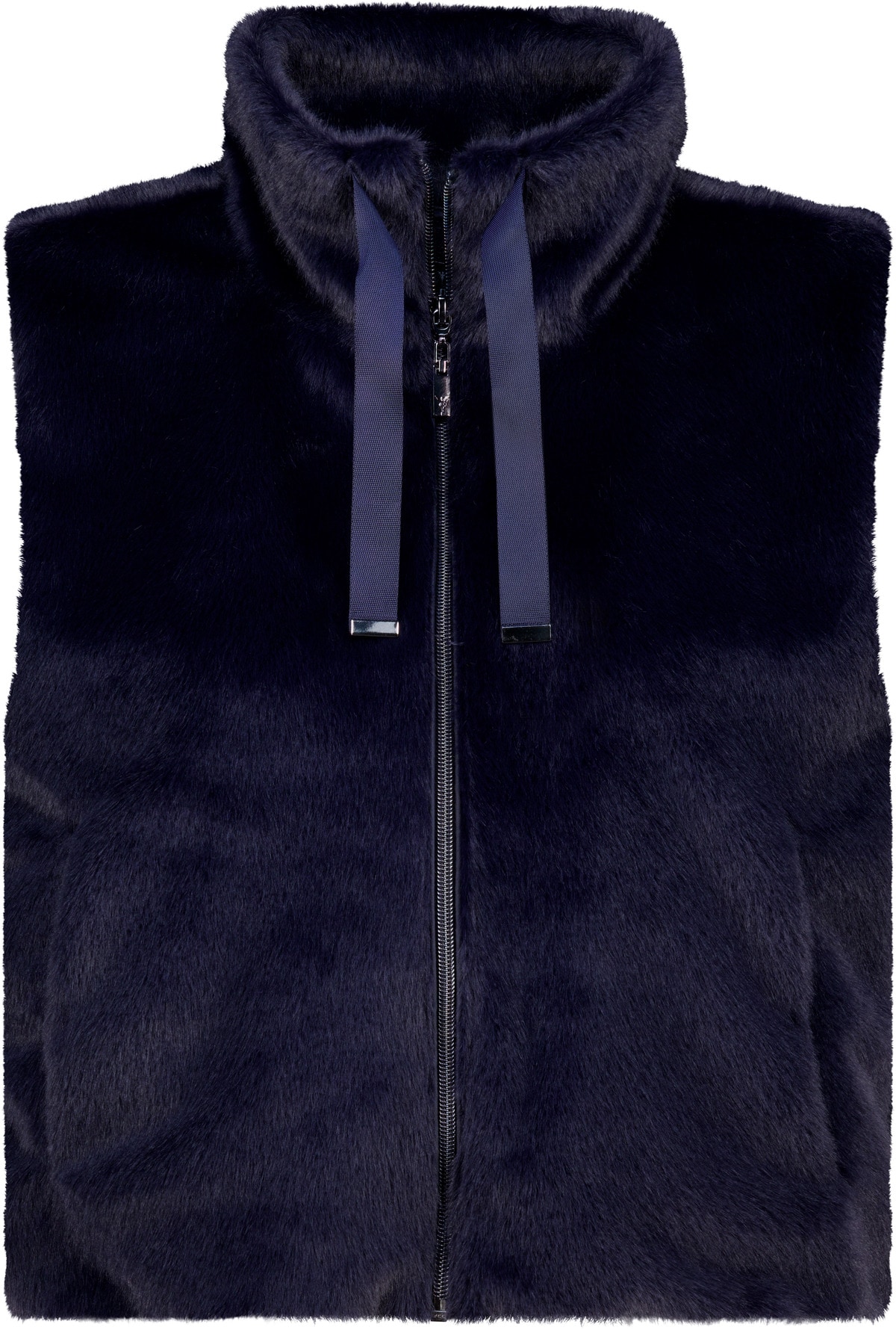 Monari Fellimitatweste »Weste Basic fake fur« Regular fit mit Stehkragen