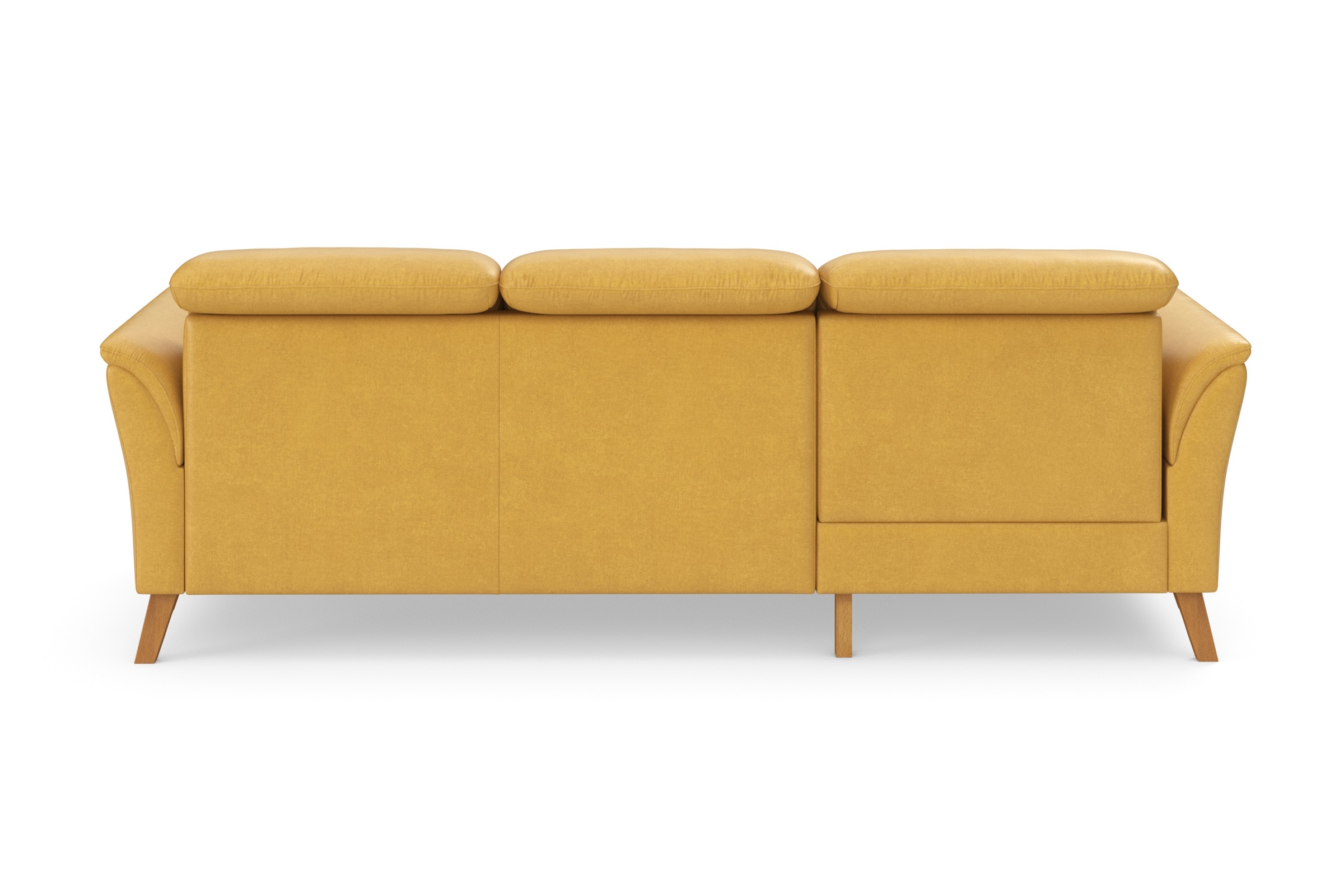 Ecksofa SIT & MORE "Romero L-Form", gelb (dijon), B:245cm H:91cm T:178cm, 100% Polyester, Sofas, Ecksofa, wahlweise mit oder ohne Relax-Funktion, Bettfunktion, Bettkasten 9