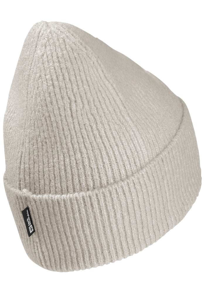 Jack Wolfskin Beanie »FUZZY BEANIE« Strickmütze, superweich, urbaner Look