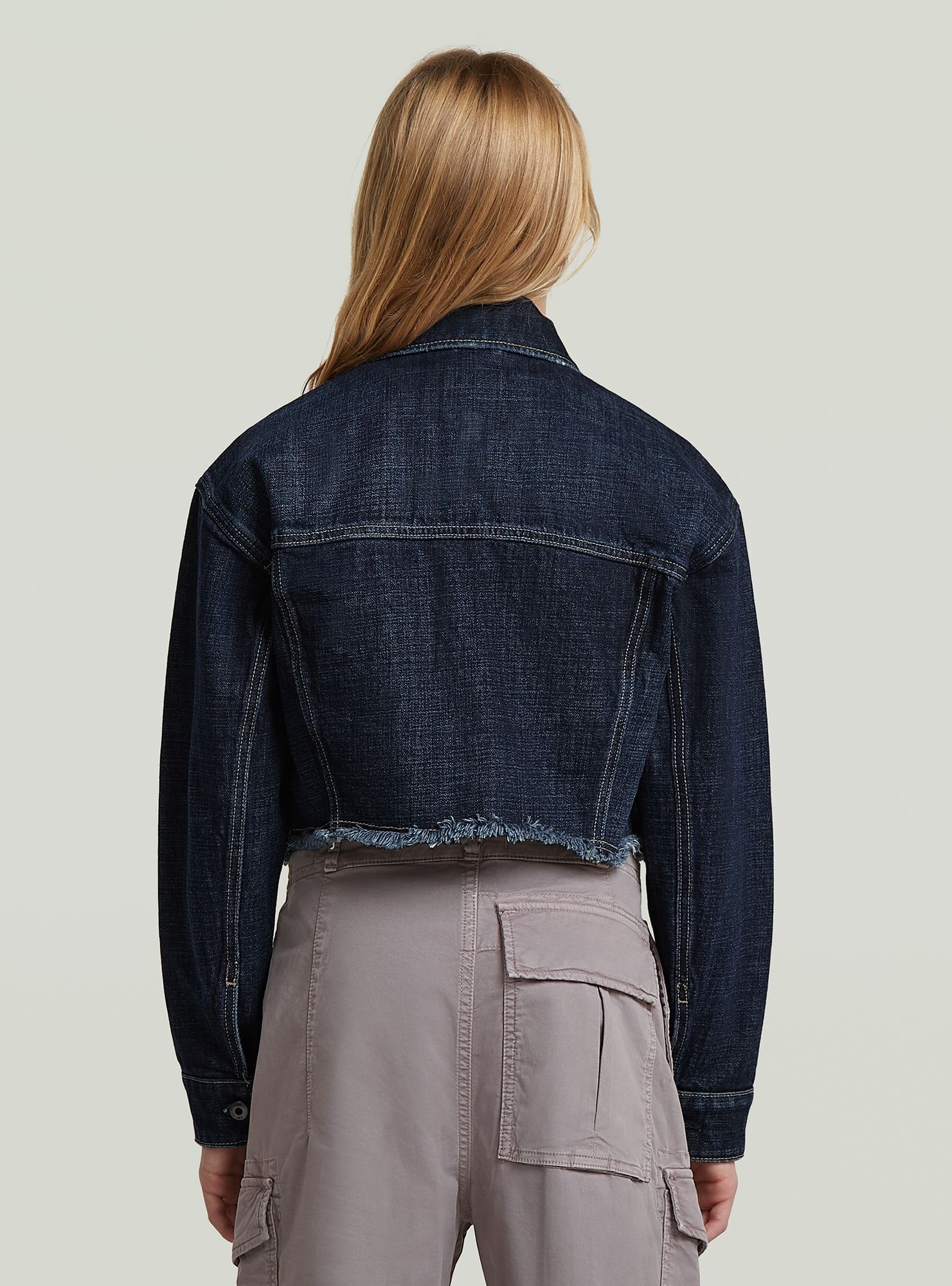 G-STAR Outdoorjacke »Girls Cropped Denim Jacke«