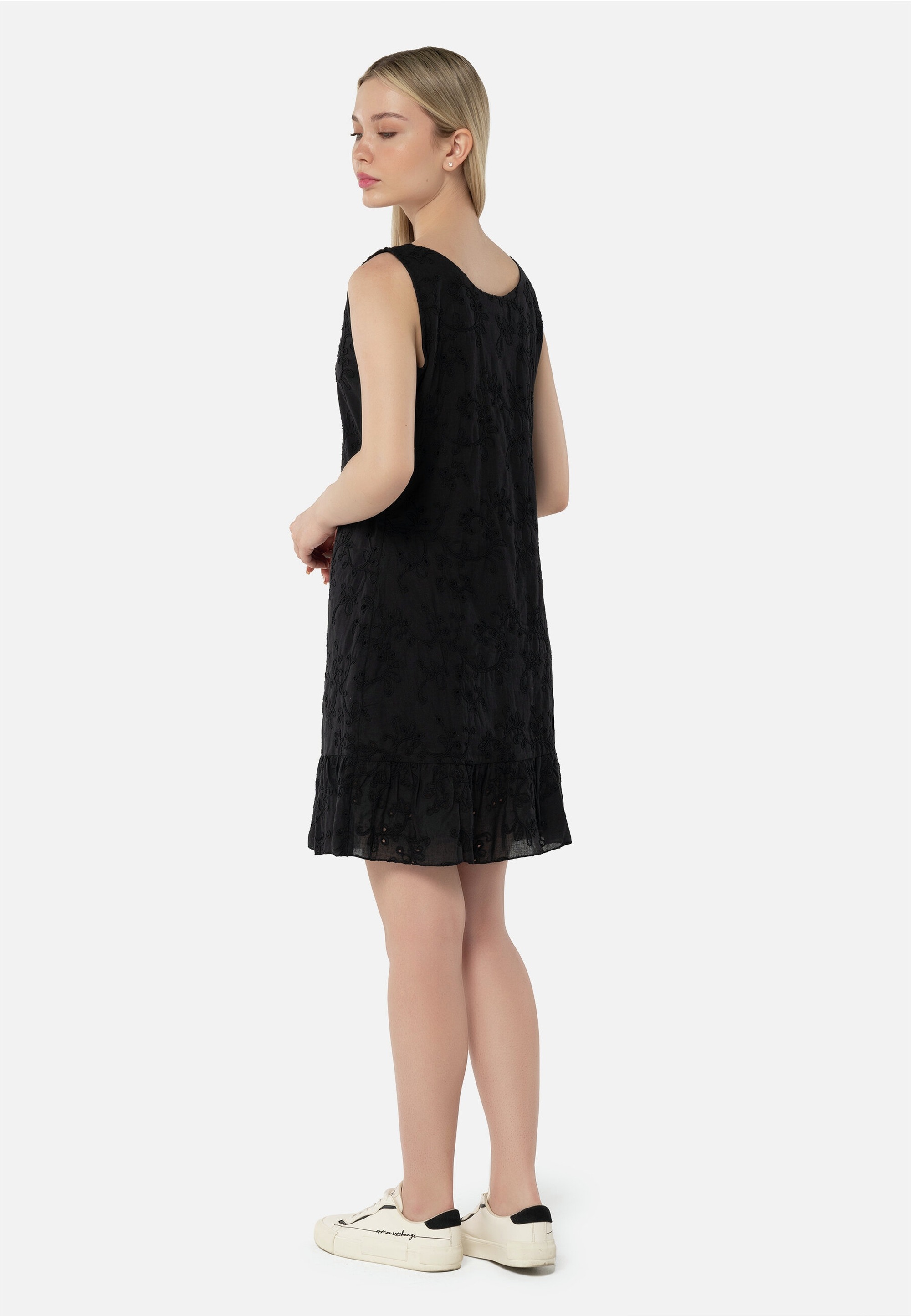 freshlions Jerseykleid »Avery«, mit gerafftem Faltenrock