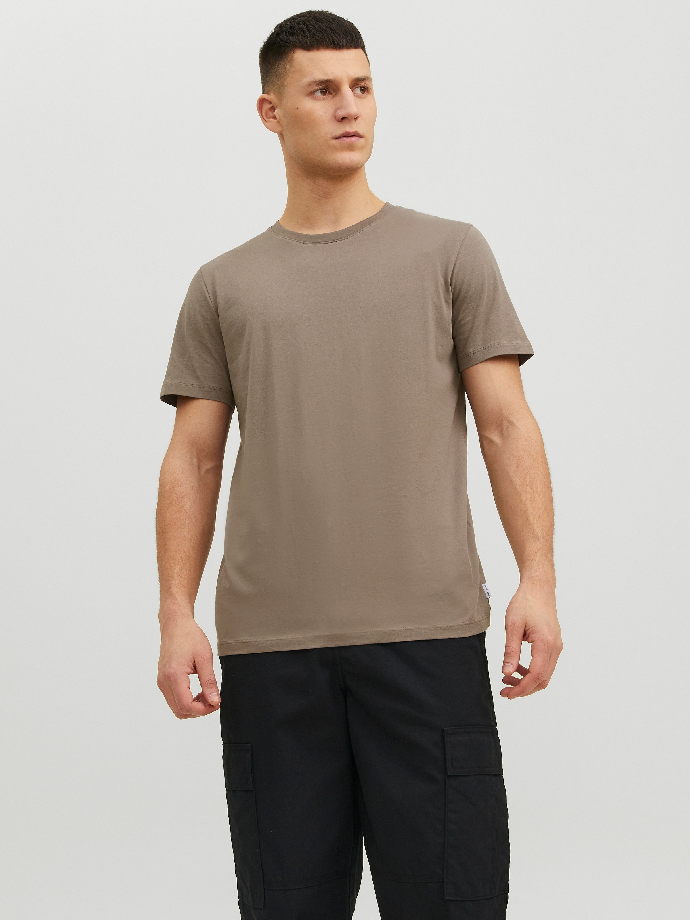 Jack & Jones Rundhalsshirt "JJEORGANIC BASIC TEE SS O-NECK NOOS" Baumwolle, günstig online kaufen