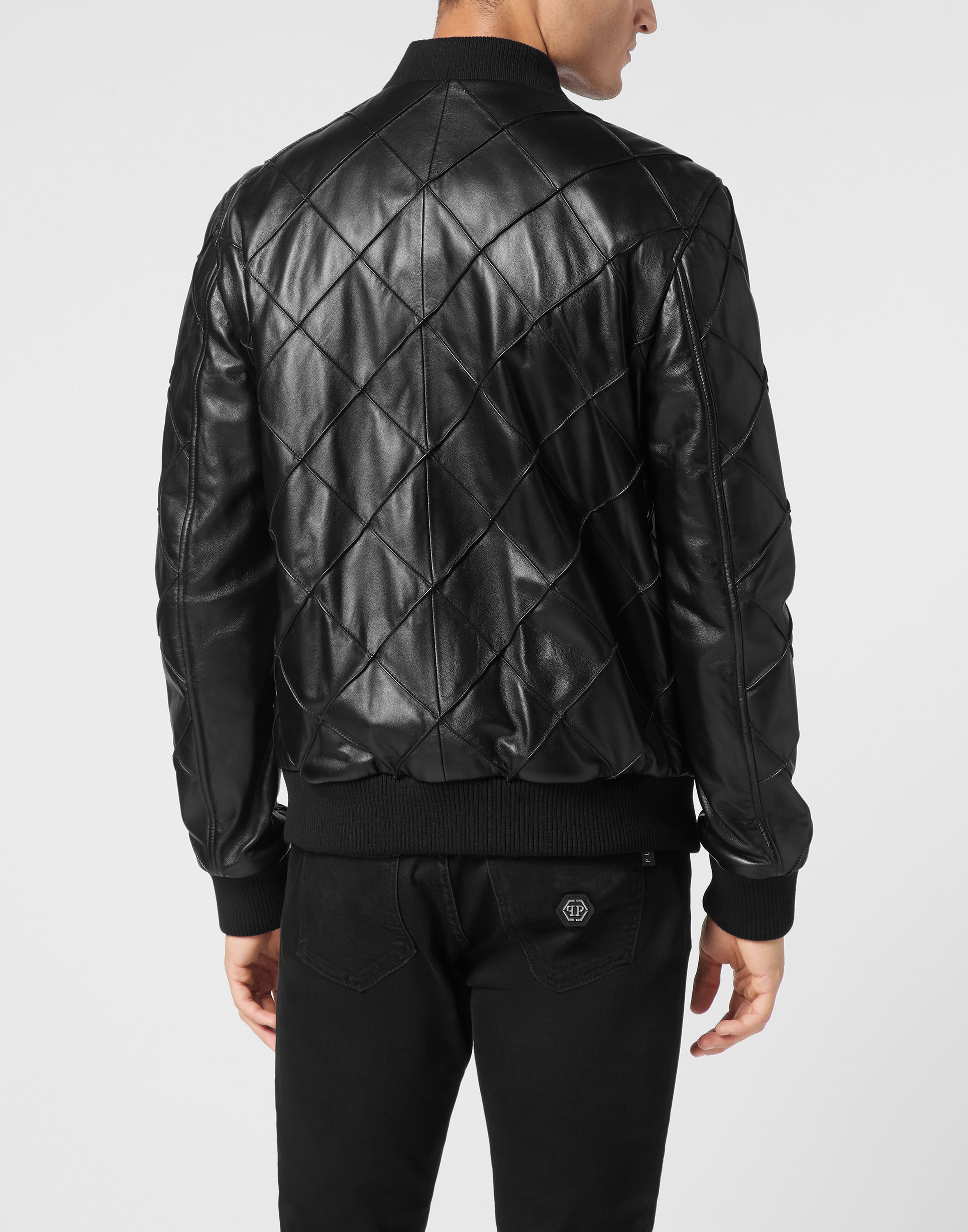 PHILIPP PLEIN Lederjacke »Leder-Bomber«