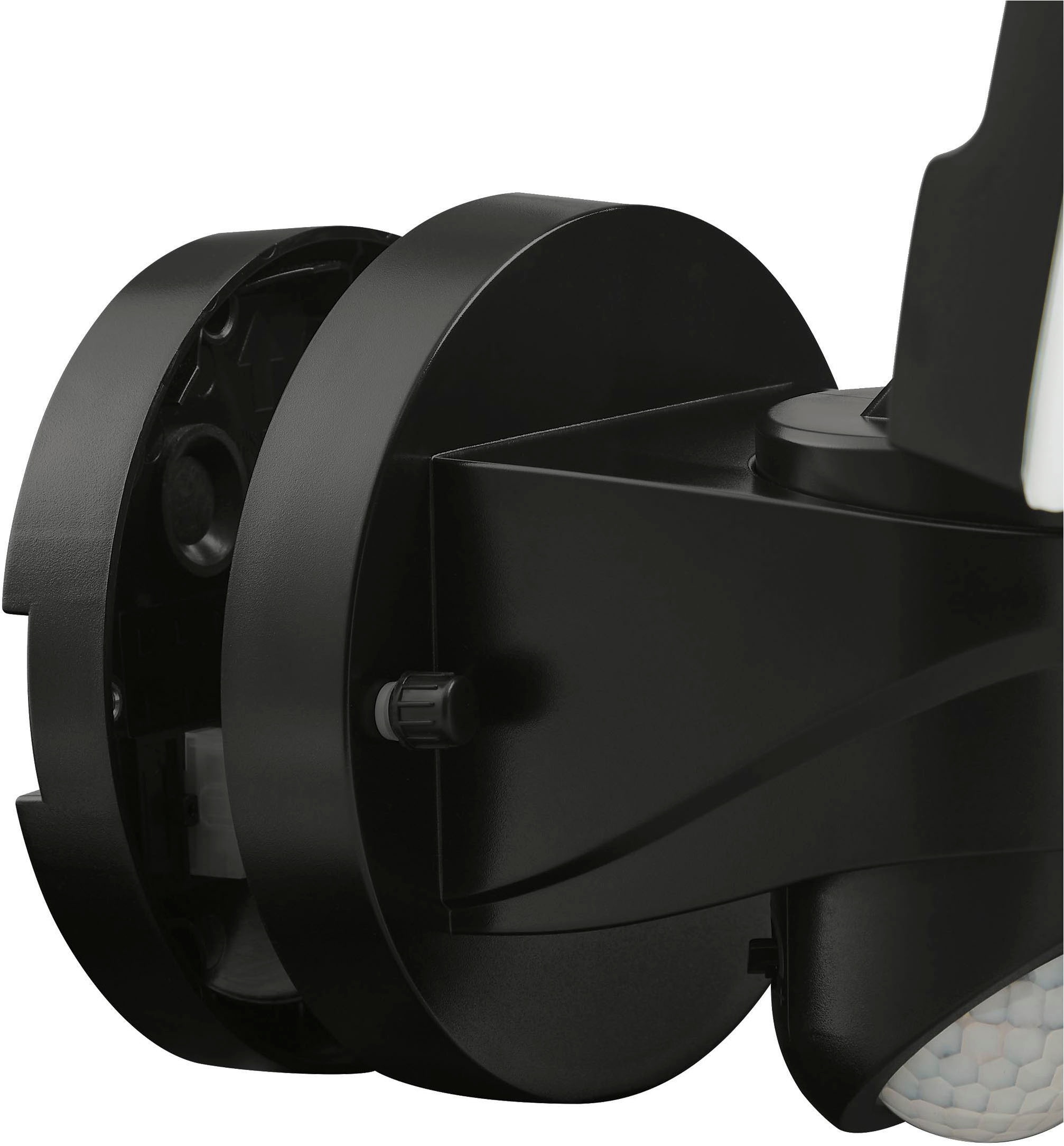 EGLO Wandleuchte »Pagino Außen-Wandlampe, Außenleuchte, Kunststoff,  IP44, Außenstrahler« LED-Modul 1 Stk. Kaltweiß Wand-/Deckenleuchte - L18 x H26 x AL16 cm - schwarz - 11,5W inkl.