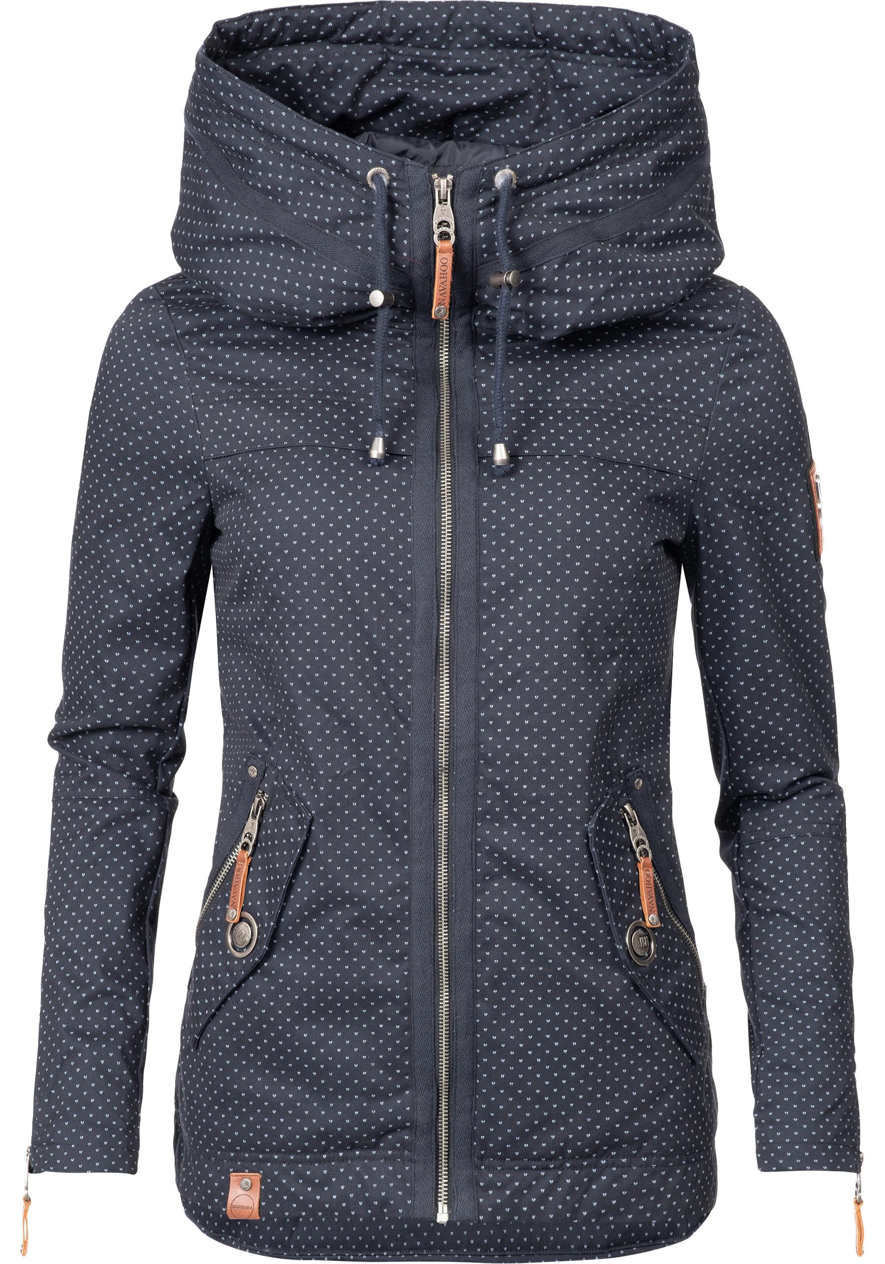 Navahoo Outdoorjacke "Wekoo", mit Kapuze, moderner Damen Übergangsparka aus günstig online kaufen