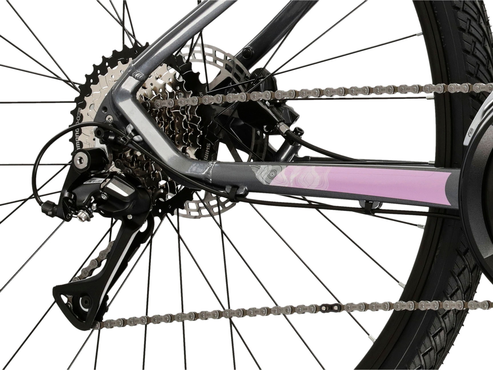 Kross Crossrad »Evado 4.0«, 18 Gang, Shimano, ACERA M3020 Schaltwerk, Kettenschaltung