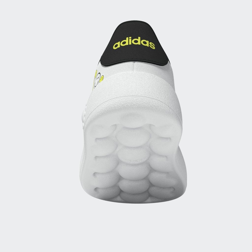 adidas Sportswear Klettschuh »ADIDAS SMILEY ADVANTAGE KIDS«, Design auf den Spuren des adidas Stan Smith, für Kinder
