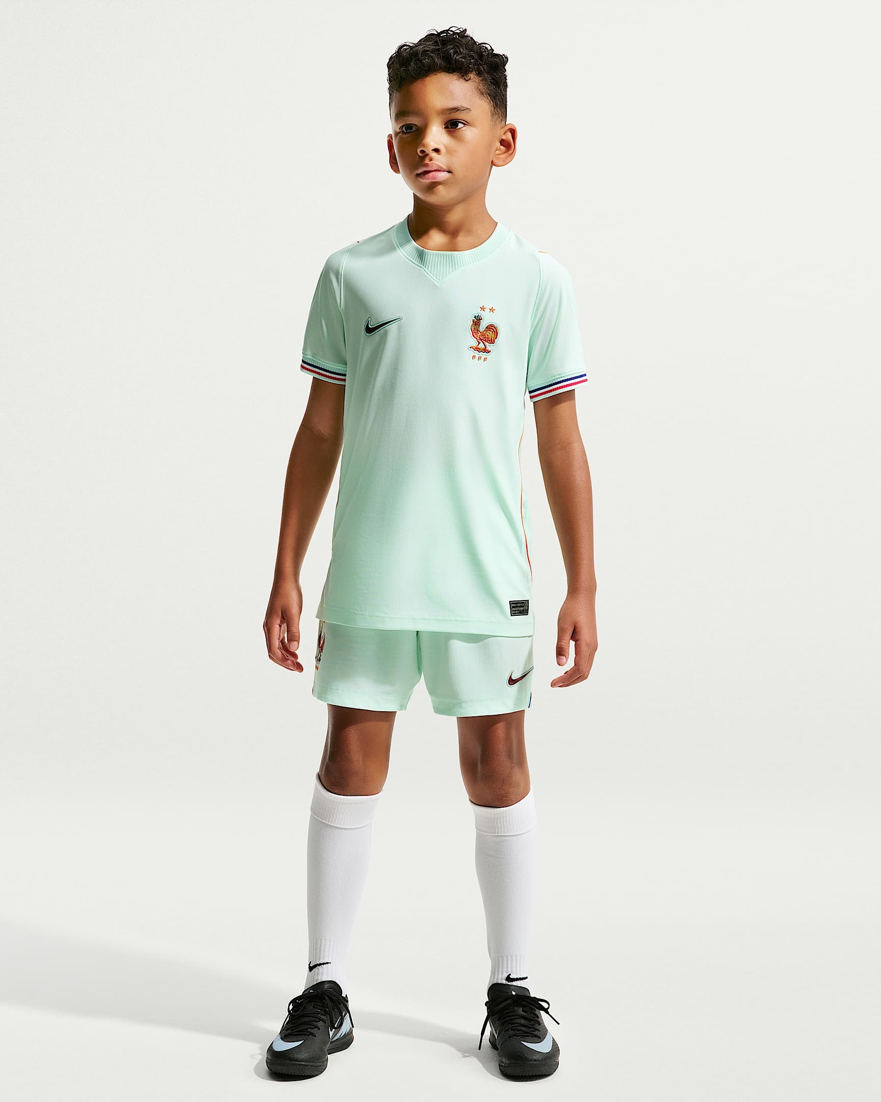 Nike Fußballtrikot »Frankreich 2026 Auswärtsstadion Replika-Fußballtrikot« für Kinder, mit Dri-FIT-Technologie, leichtes Tragegefühl