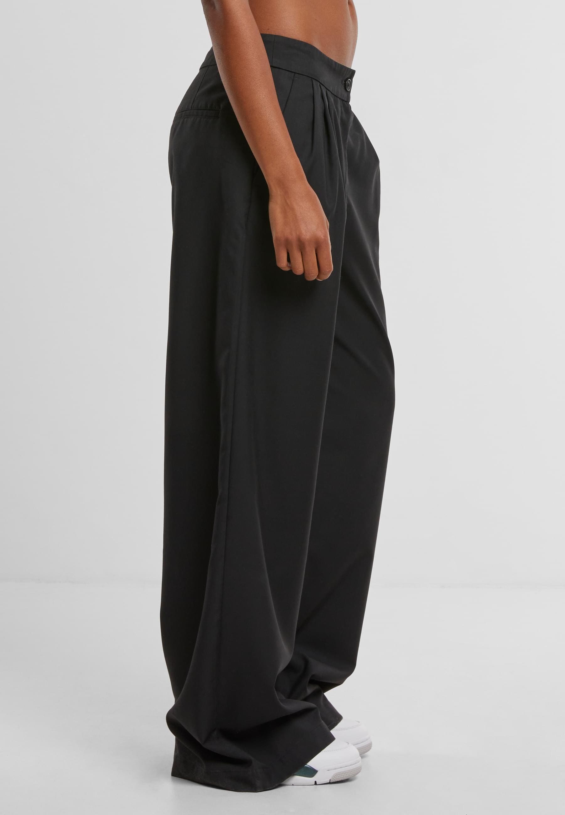 URBAN CLASSICS Stoffhose »Urban Classics Ladies Wide Leg Pants«, (1 tlg.)