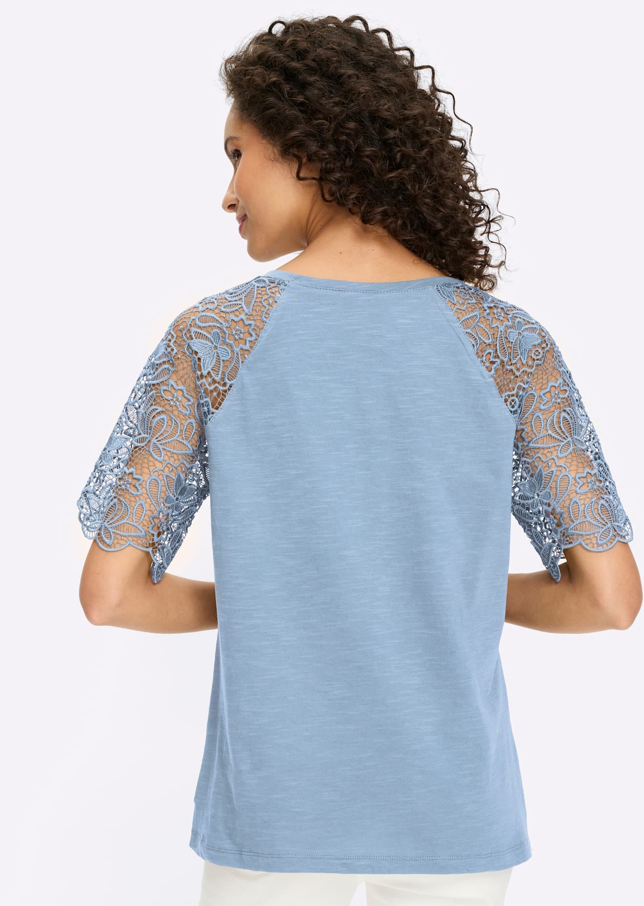 heine Spitzenshirt »Shirt« 1 tlg.