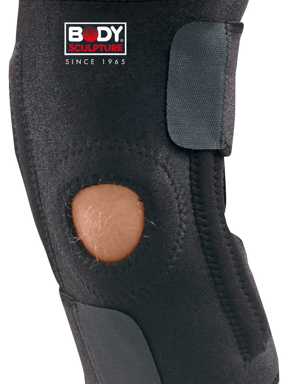 Kniebandage, schwarz, Bandagen