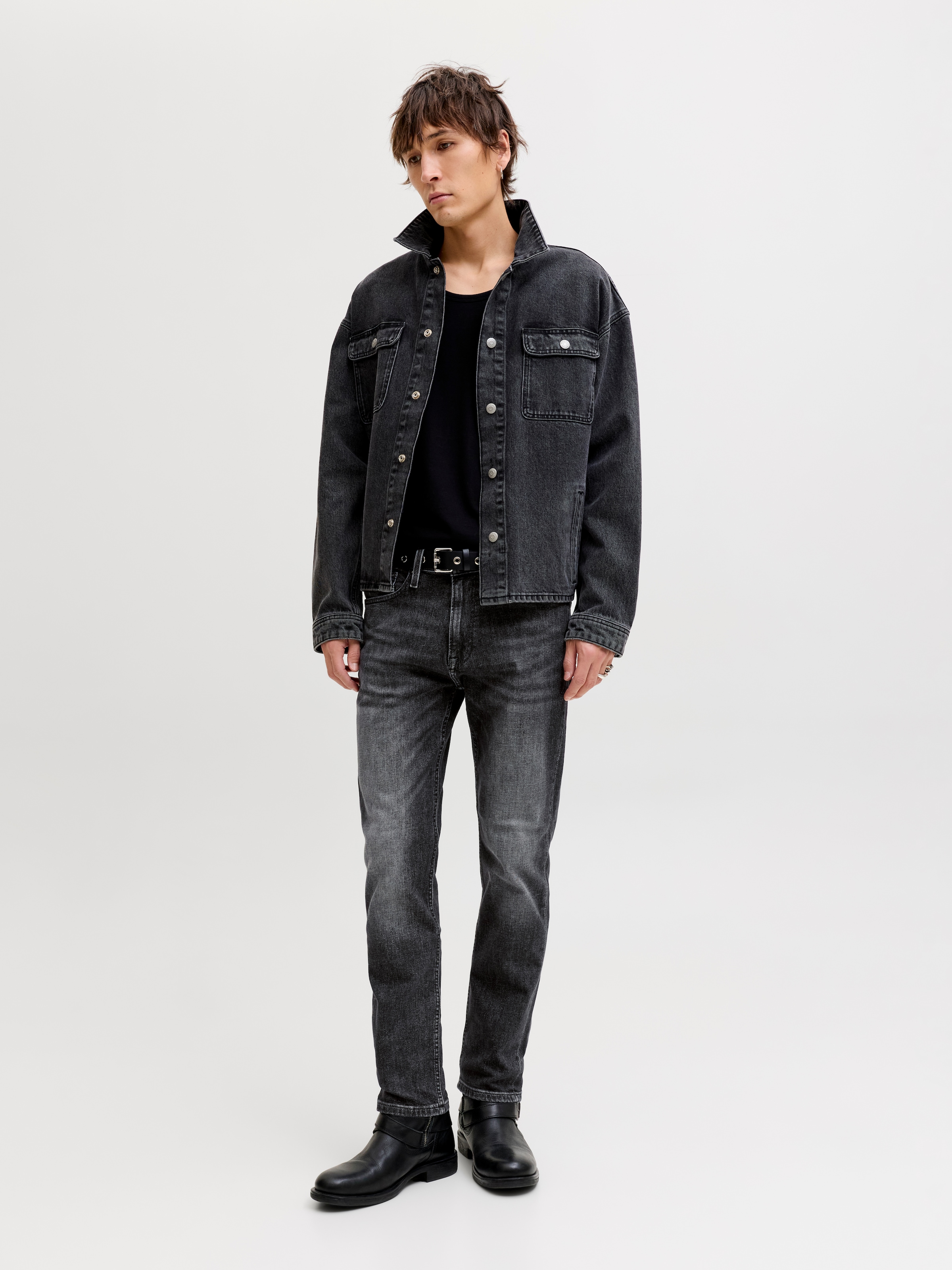 Jack & Jones Regular-fit-Jeans »JJICLARK JJVINTAGE NOOS« Baumwollmischung, regular fit