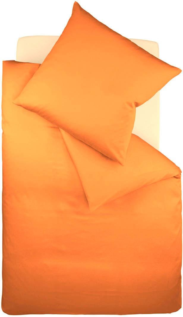fleuresse Bettwäsche "Colours in 135x200, 155x220 oder 200x200 cm" 2 Stk. Bettwäsche aus 100% Baumwolle, uni, mit Reißverschluss