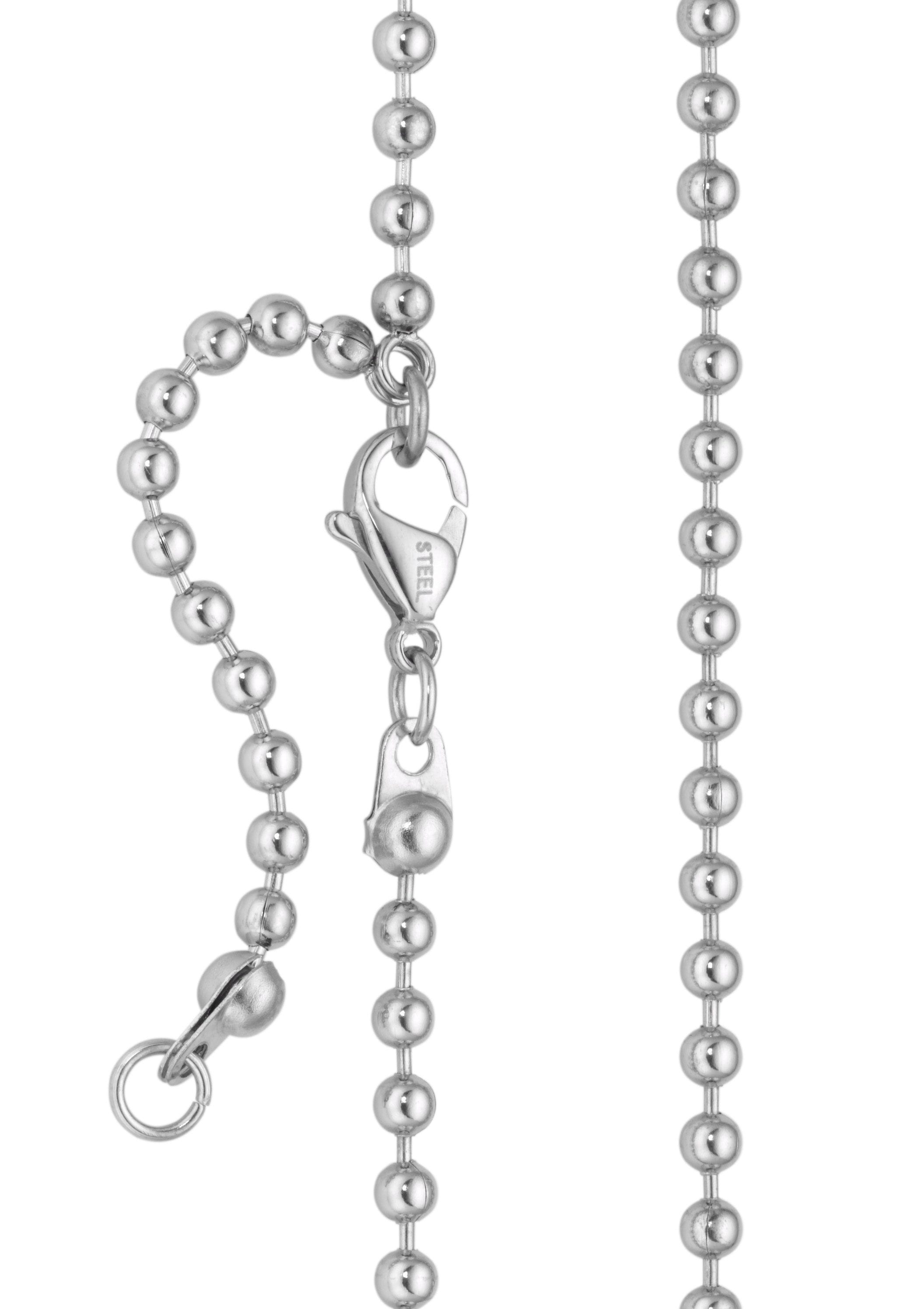 Firetti Edelstahlkette »Schmuck Geschenk in Kugelkettengliederung, 3,0 mm breit«, Made in Germany