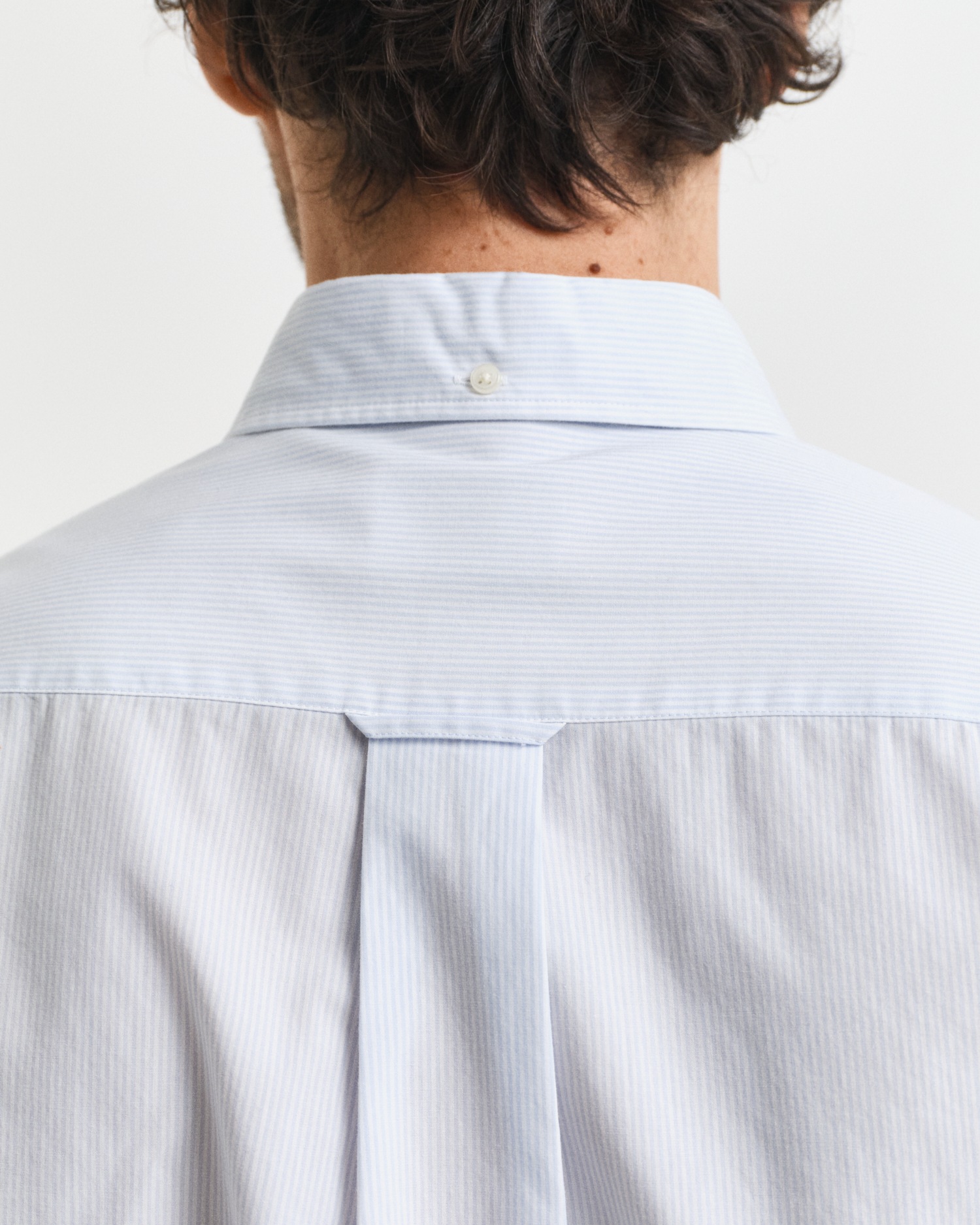 Gant Langarmhemd »REG POPLIN BANKER SHIRT«, Banker Stripe Popeline, leichte Baumwolle