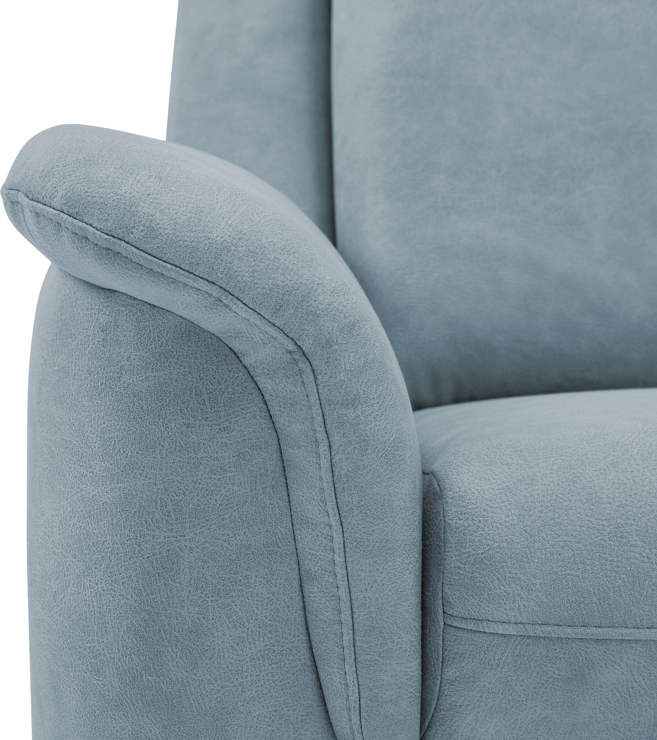VILLA BECK Ecksofa »Garda L-Form«, (4 St.), inklusive Kopfteilverstellung, Stellmaß 309x277 cm