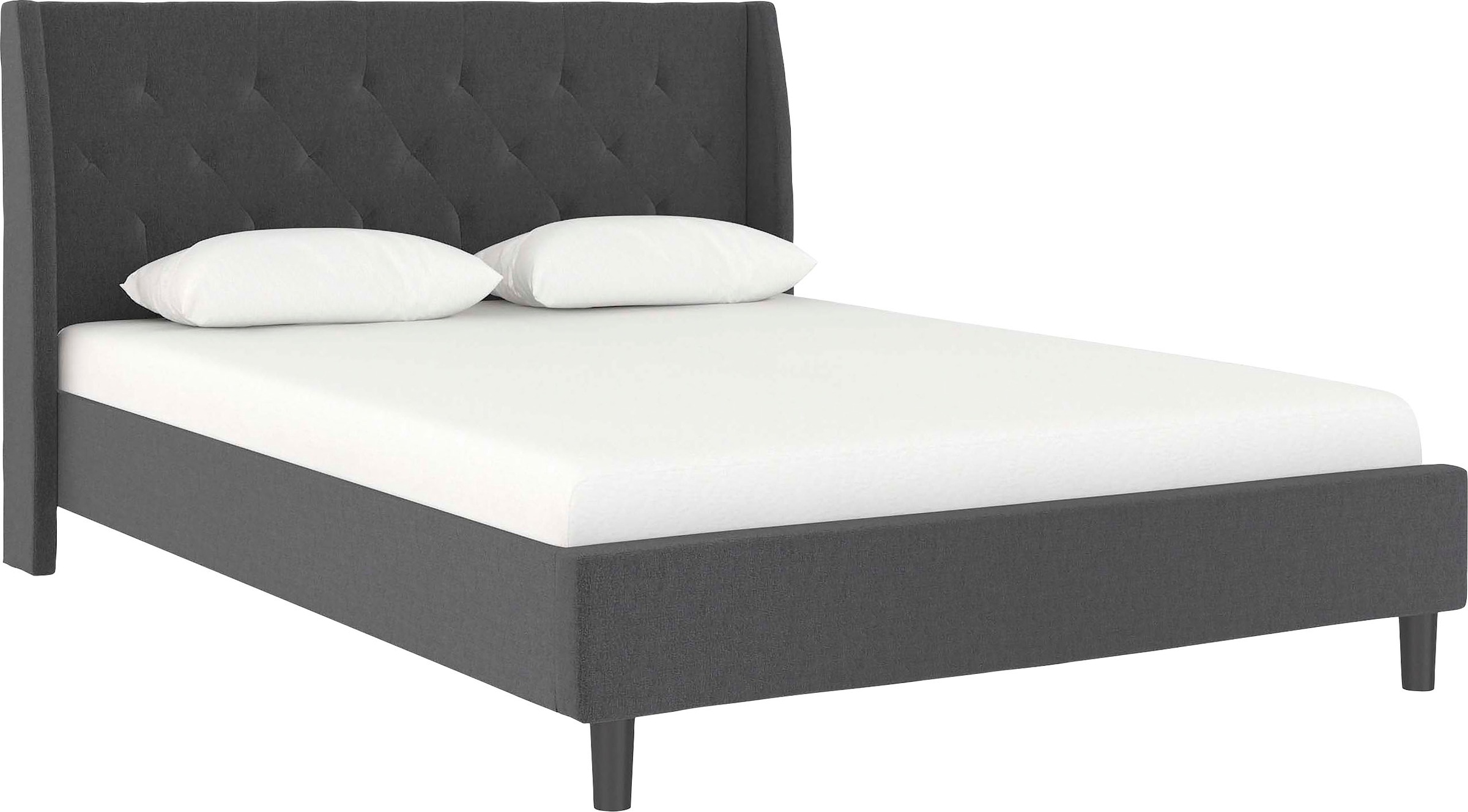 OTTO home Polsterbett "Kempton" 1 Stk. tlg. mit Rautenheftung, gepolstert, günstig online kaufen