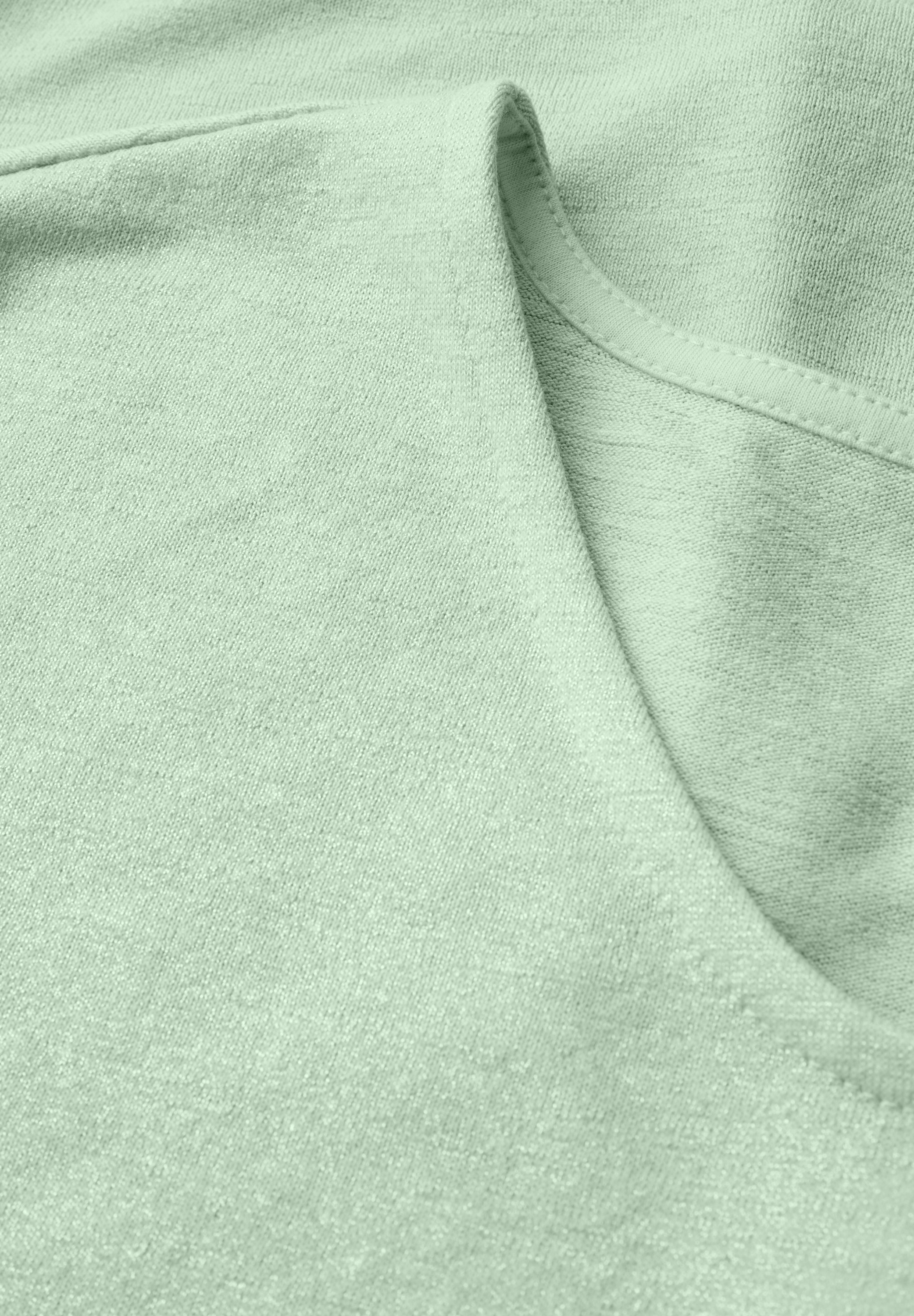 STREET ONE T-Shirt, mit Seitlichen Einschlitzen am Saum