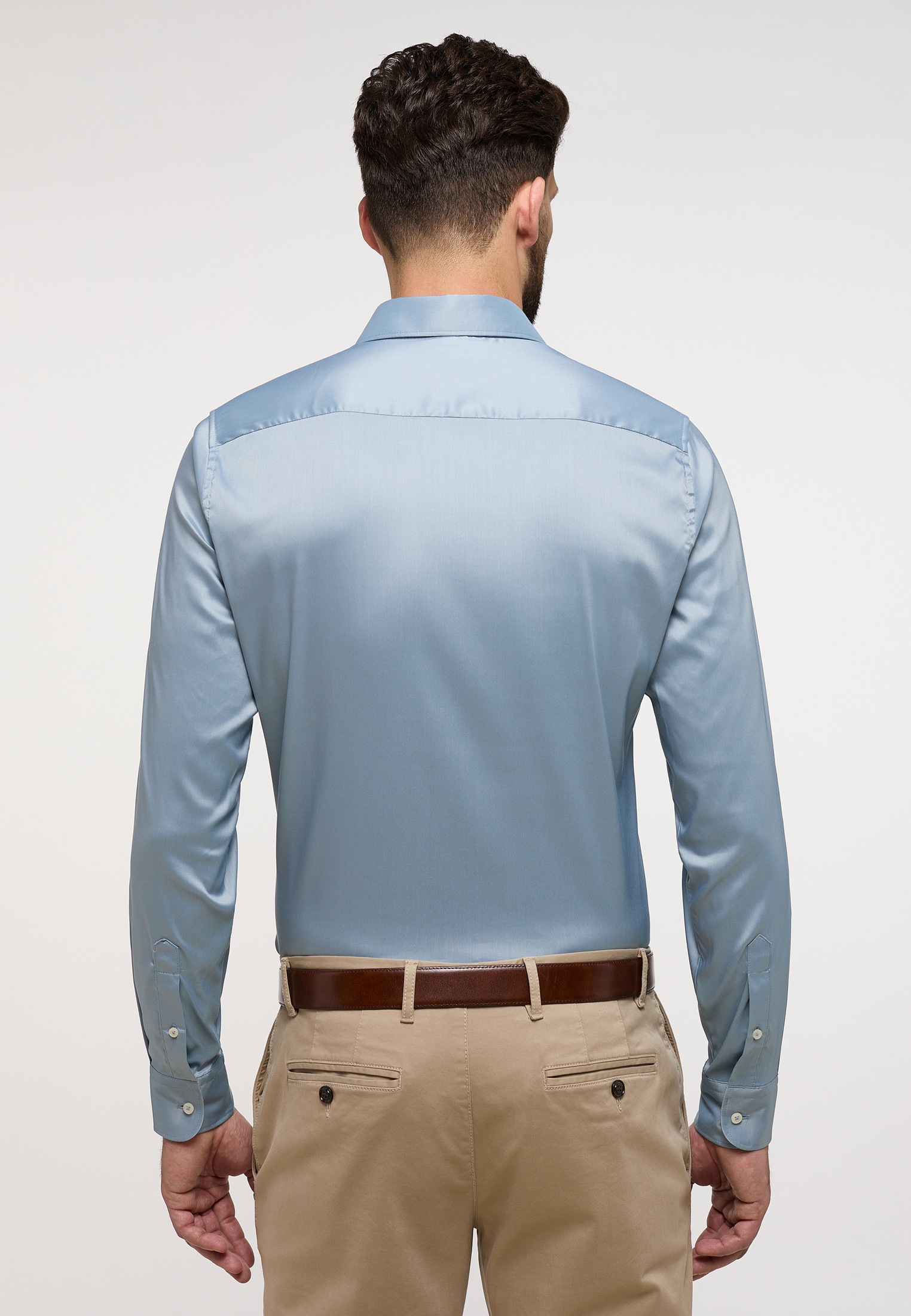 Eterna Langarmhemd "SLIM FIT" EASY IRON (bügelleicht) günstig online kaufen