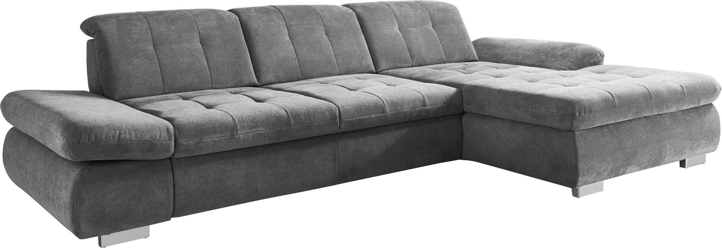 Die PlanBar Ecksofa "MP-IN17004 L-Form, Breite 331 cm, Kaltschaum-Polsterung" inkl. Sitztiefenverstellung, wahlweise weitere Funktionen