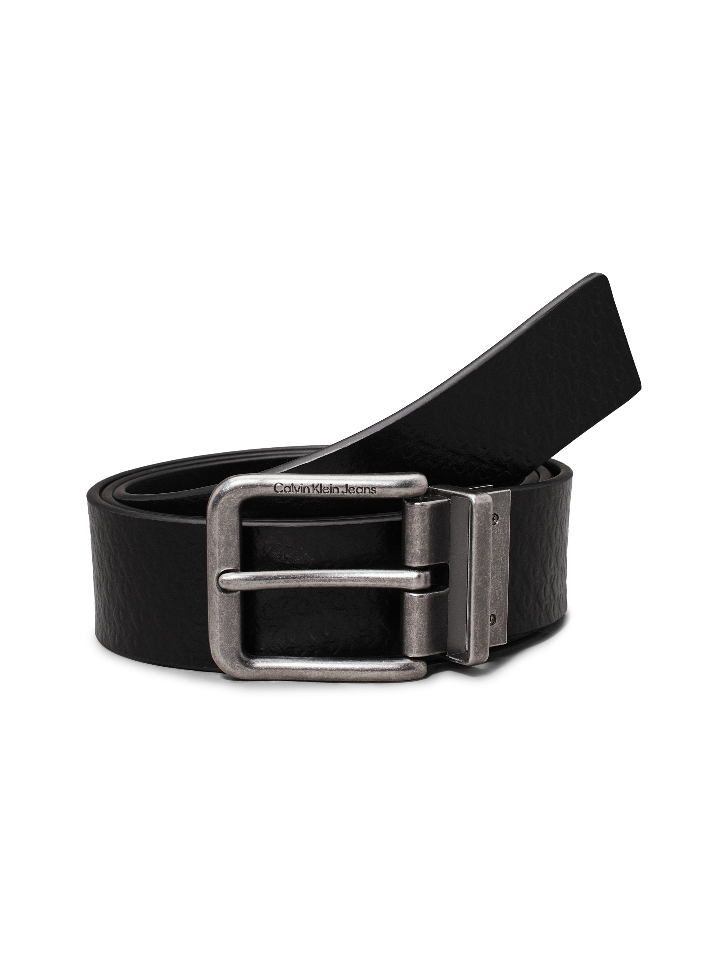 Calvin Klein Jeans Ledergürtel "CLASSIC CASUAL REV/ADJ BELT 35MM", Logopräg günstig online kaufen