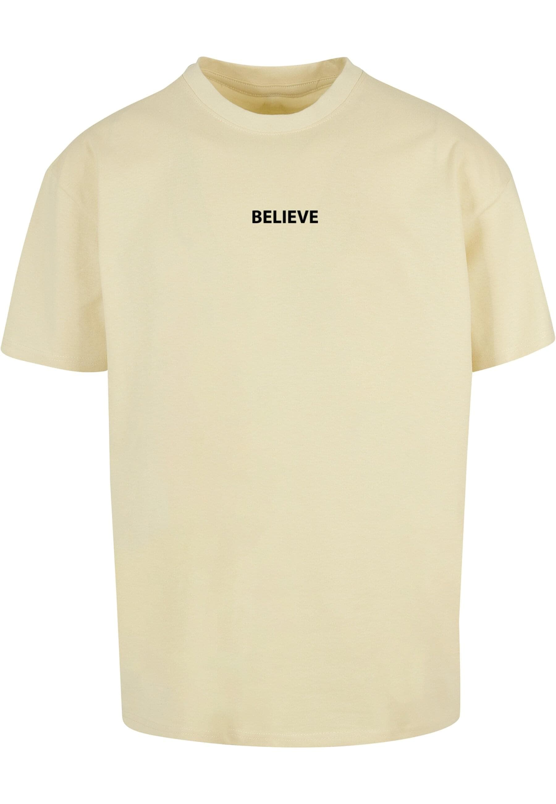 Merchcode T-Shirt "Merchcode Herren Believe Front Heavy Oversized Tee", (1 günstig online kaufen