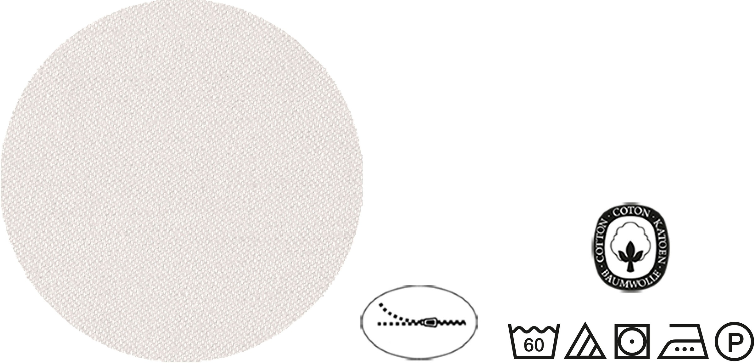 Biberna Wendebettwäsche »Combinate in Gr. 135x200, 155x220 oder 200x200 cm«, Bettwäsche aus Baumwolle, zeitlose Bettwäsche mit Wendeoptik