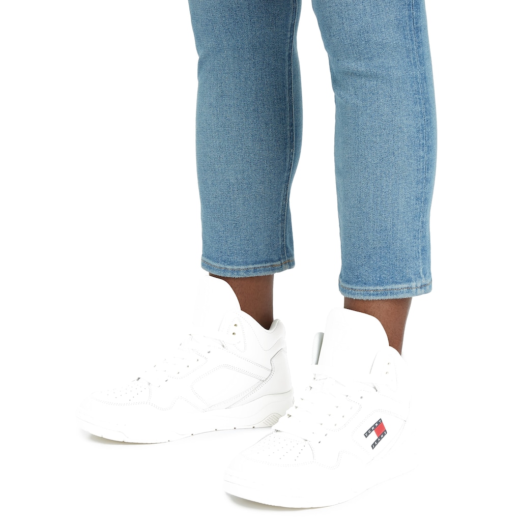 Tommy Jeans Sneaker »TJM BASKET MID TOP«, mit seitlicher Logoflagge