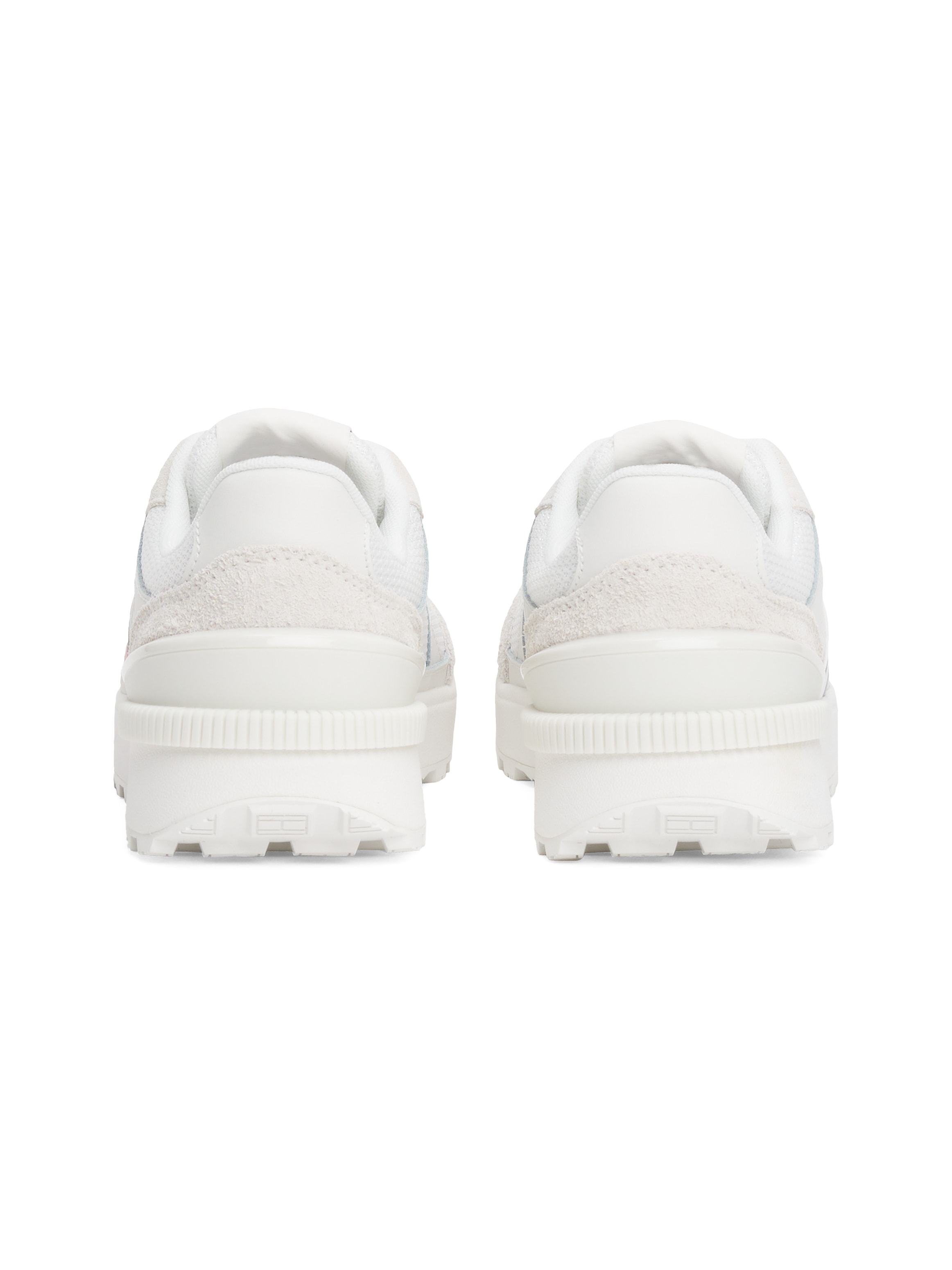 Tommy Jeans Sneaker »TJM TECHNICAL RUNNER ESS«, Freizeitschuh, Halbschuh, Schnürschuh mit gepolstertem Schaftrand