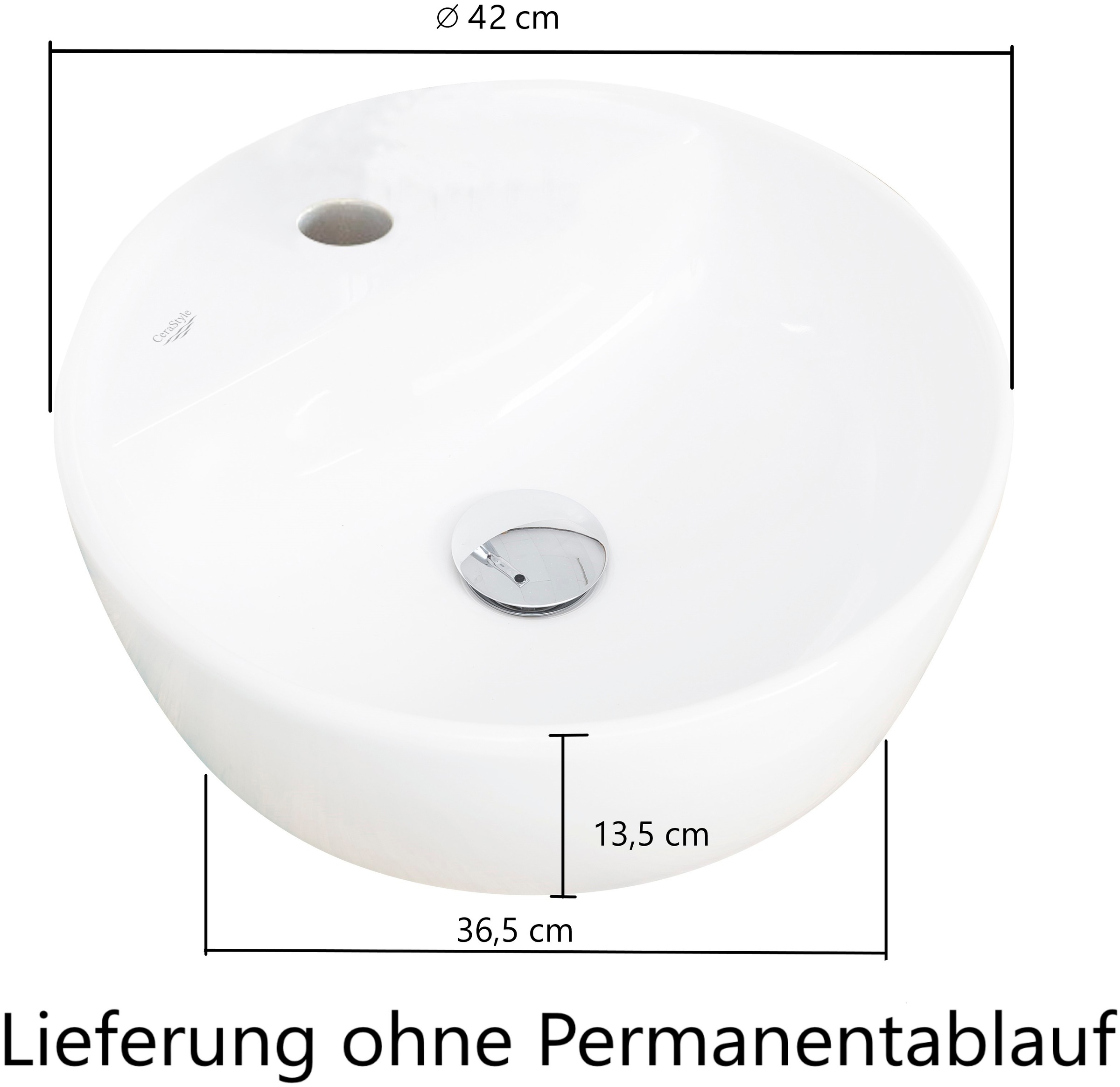 welltime Badmöbel-Set »Stubach« Spiegelschrank und Waschtisch, 2 Stk. tlg.
