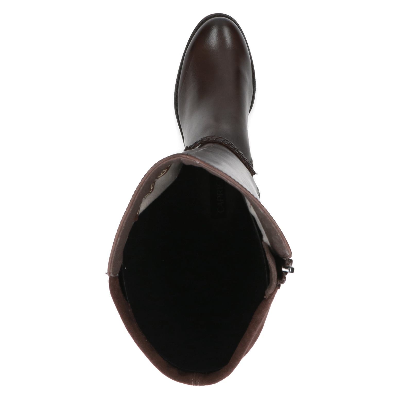 Caprice Stiefel, Blockabsatz, Langschaftstiefel, Businessstiefel mit Reißverschluss