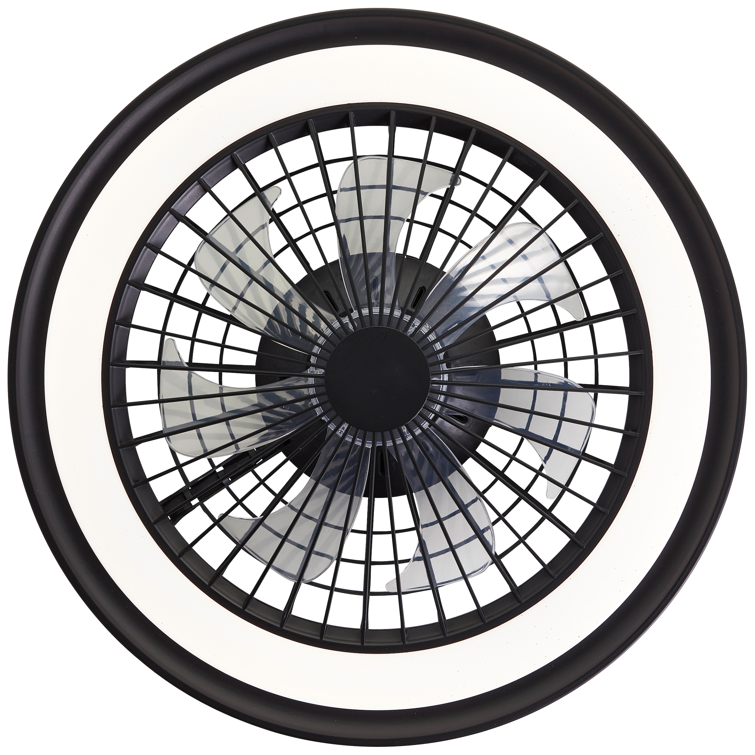 Brilliant LED Deckenleuchte »Palmero«, mit Ventilator, Ø 47 cm, IC-RGB, 5000 lm, dimmbar, 2700-6500 K