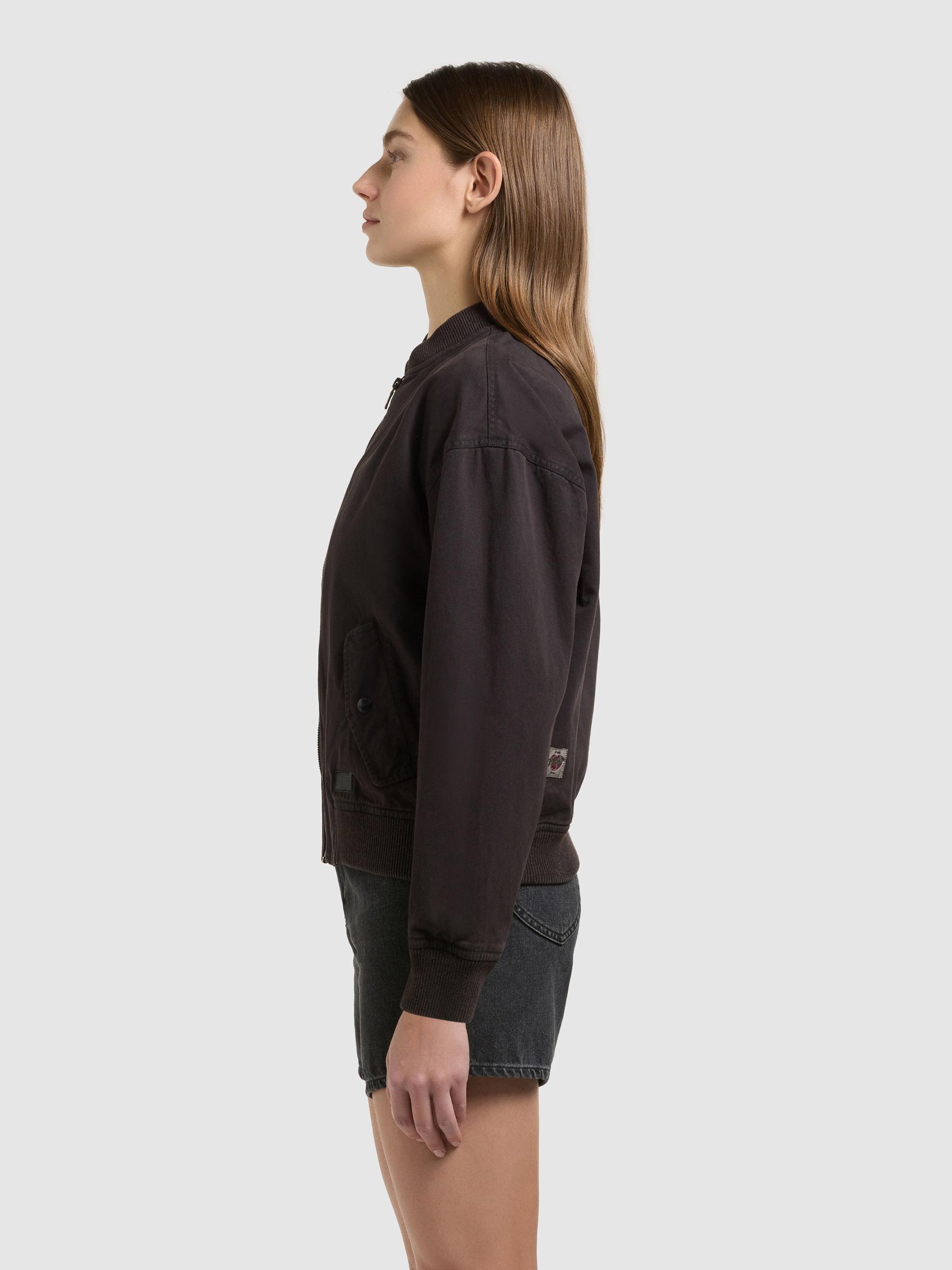 khujo Funktionsjacke »Inie« 1 Stk. tlg. ohne Kapuze Übergangsjacke im Bomberjacken-Style