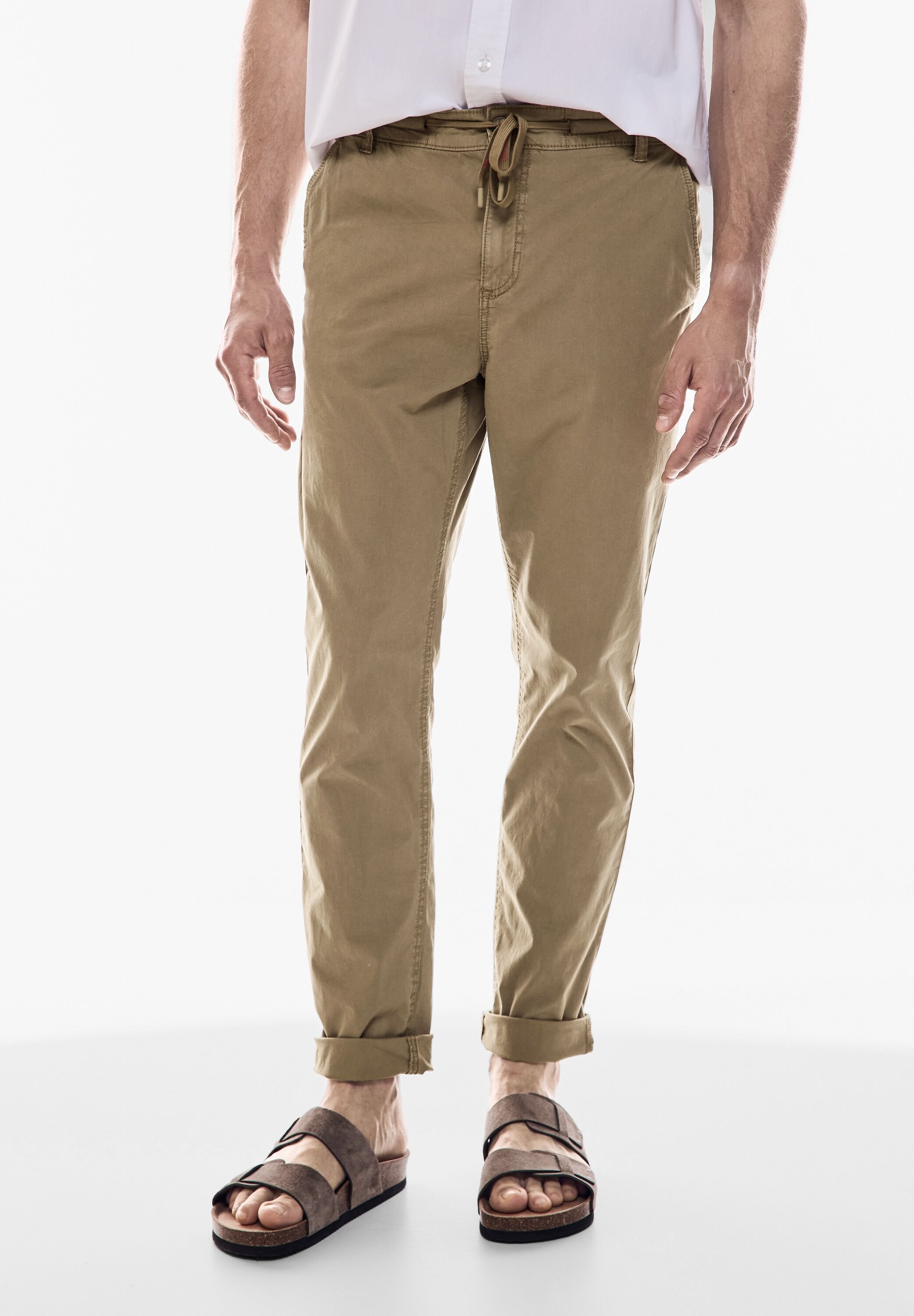 STREET ONE MEN Chinos, Middle Waist