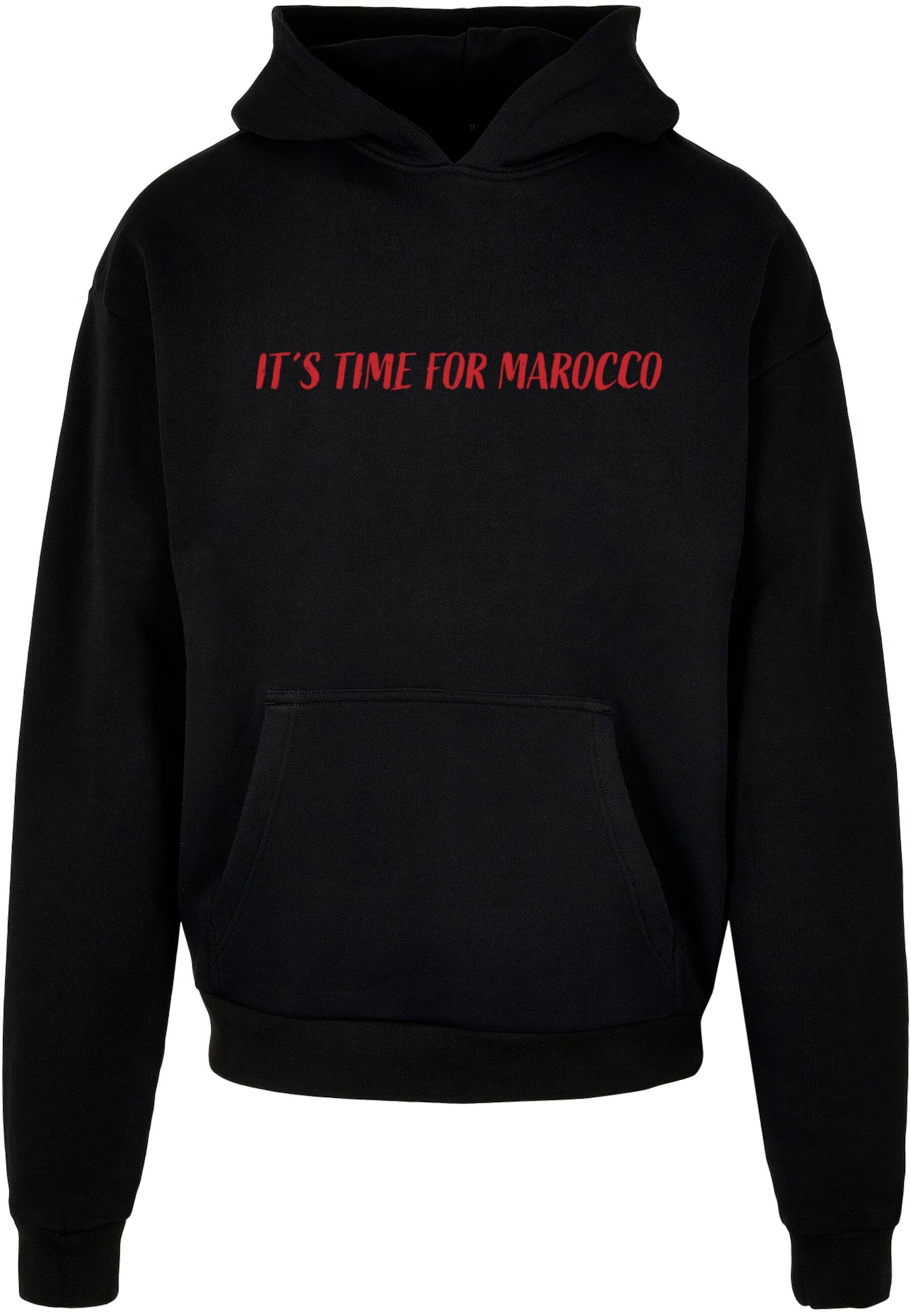 Merchcode Kapuzensweatshirt "Merchcode Herren Its Time For Marocco Ultra Heavy Hoody"