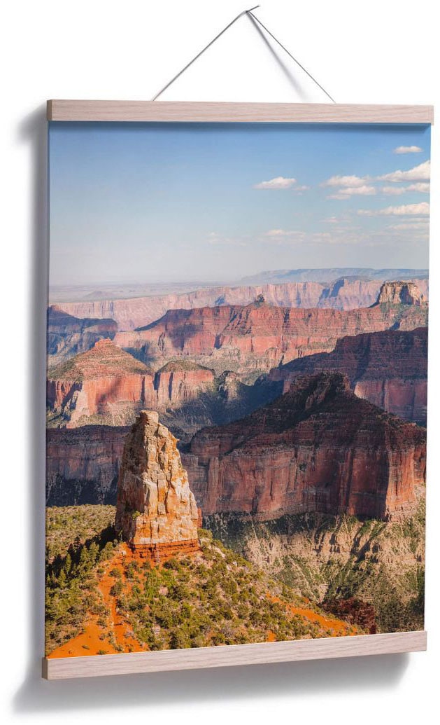 Wall-Art Poster »Point Imperial Grand Canyon«, Landschaften, (1 St.), Poster ohne Bilderrahmen