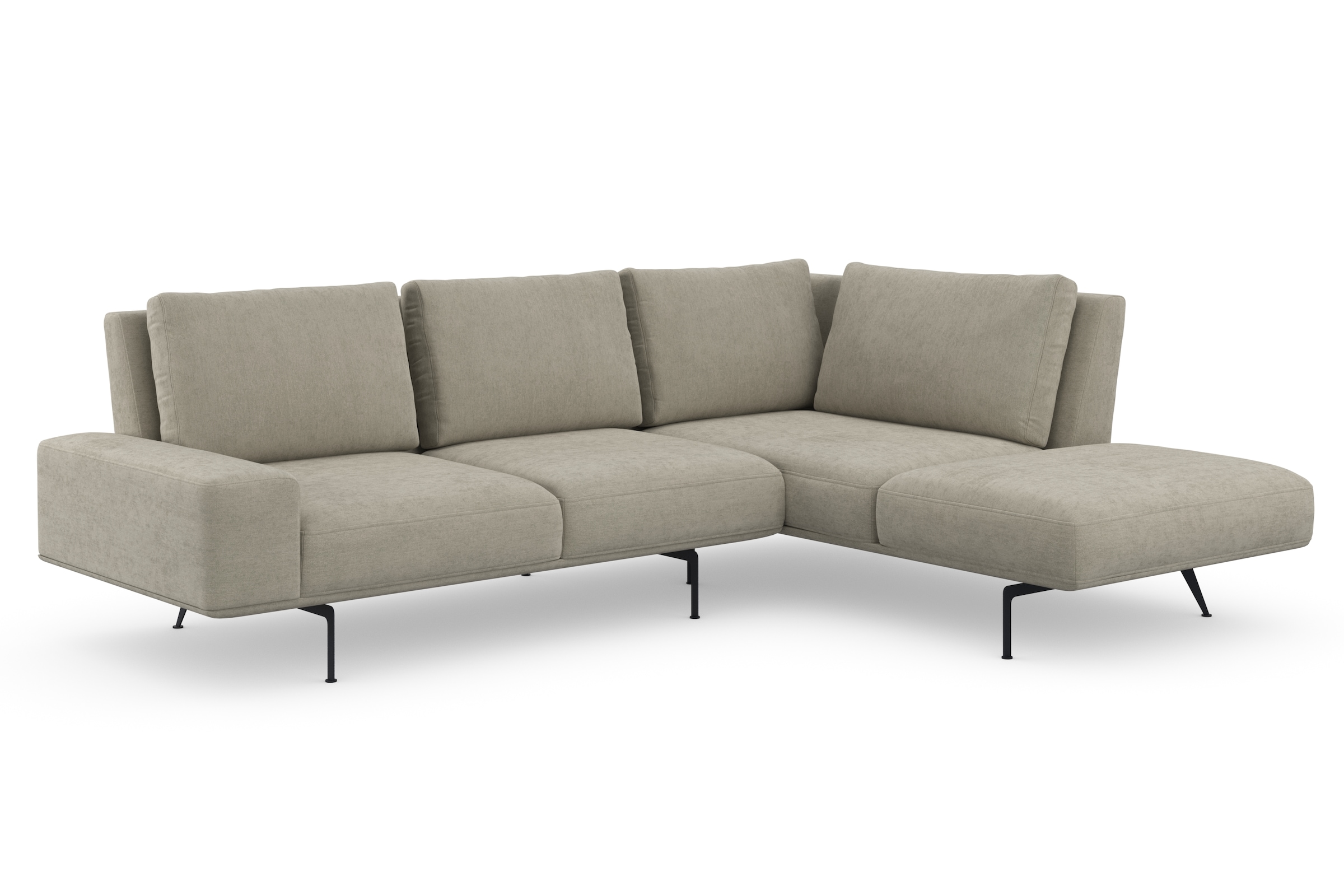 machalke® Ecksofa, mit schöner Bodenfreiheit BAUR 