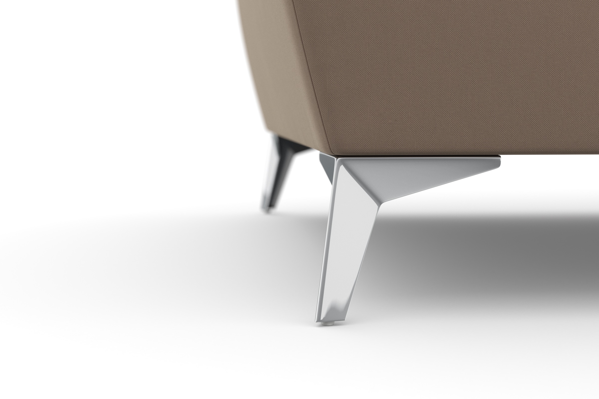 sit&more 2,5-Sitzer »Latigo«, mit hochwertigen Metallfüßen