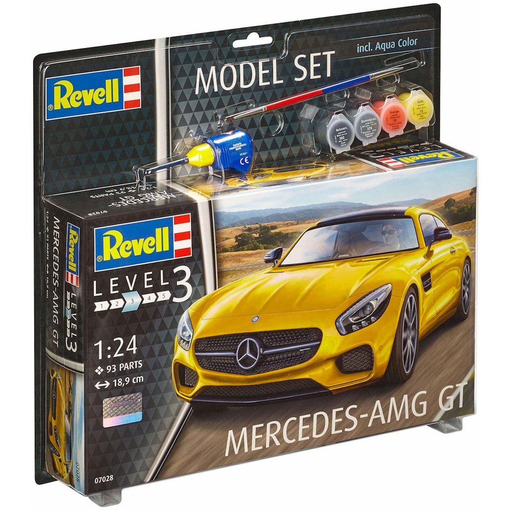 Revell® Modellbausatz »Model Set, Mercedes-AMG GT«, (Set), 1:24