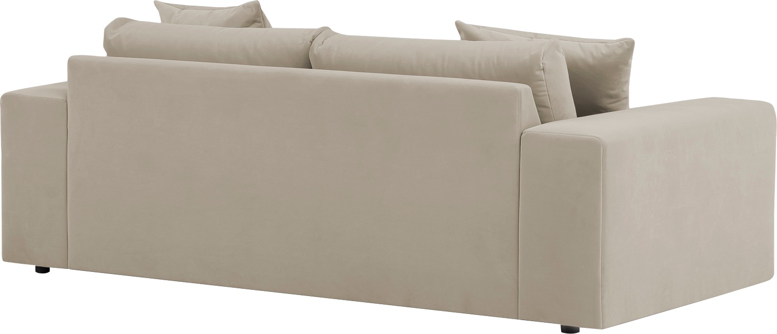 andas 2-Sitzer »SLEETLAND XXL in Samtvelours oder Vintage-Leder-Optik«, besonders groß und bequem